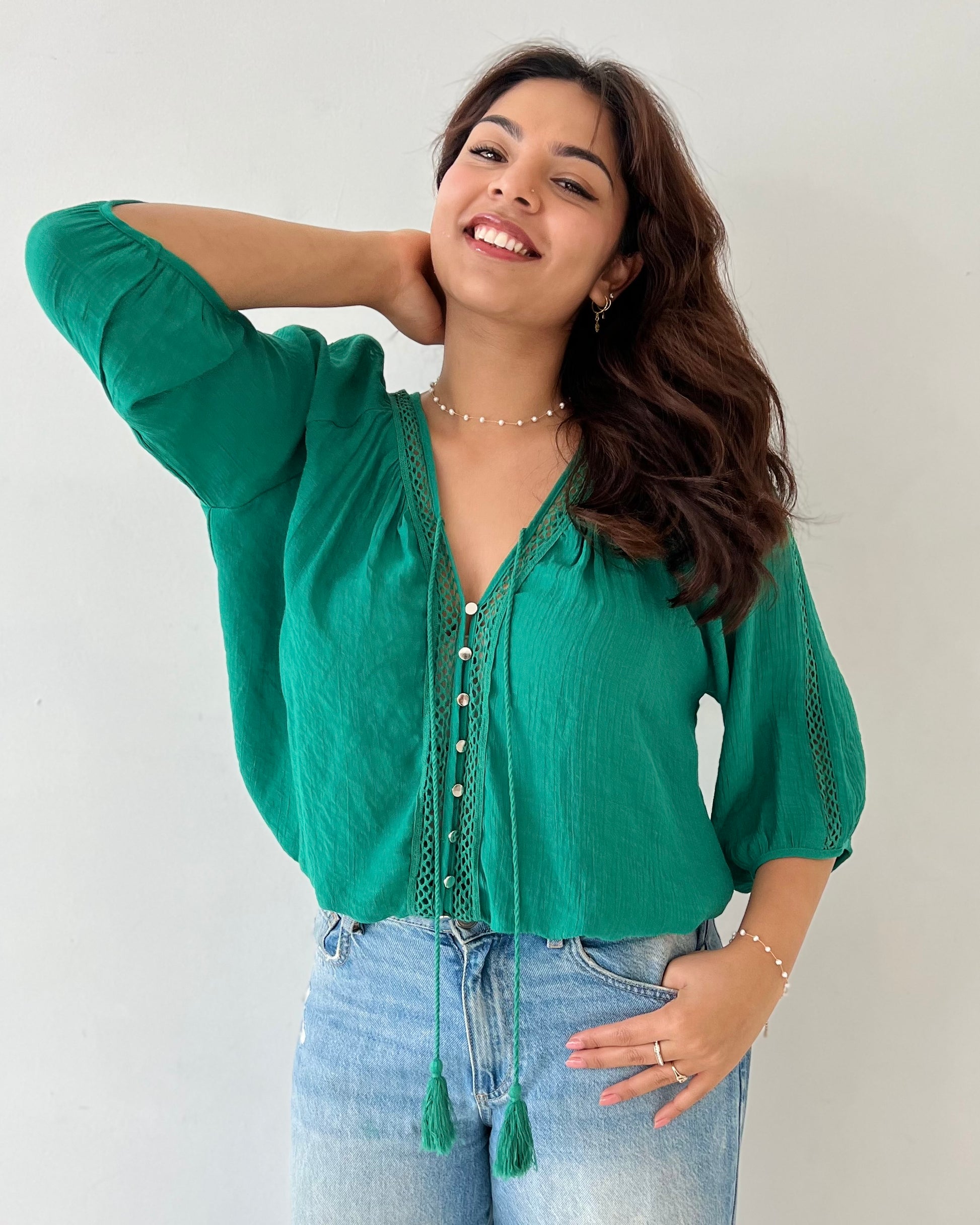 JANA TOP EMERALD