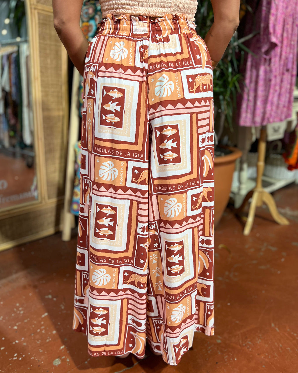 BILLY PANT TUSCAN