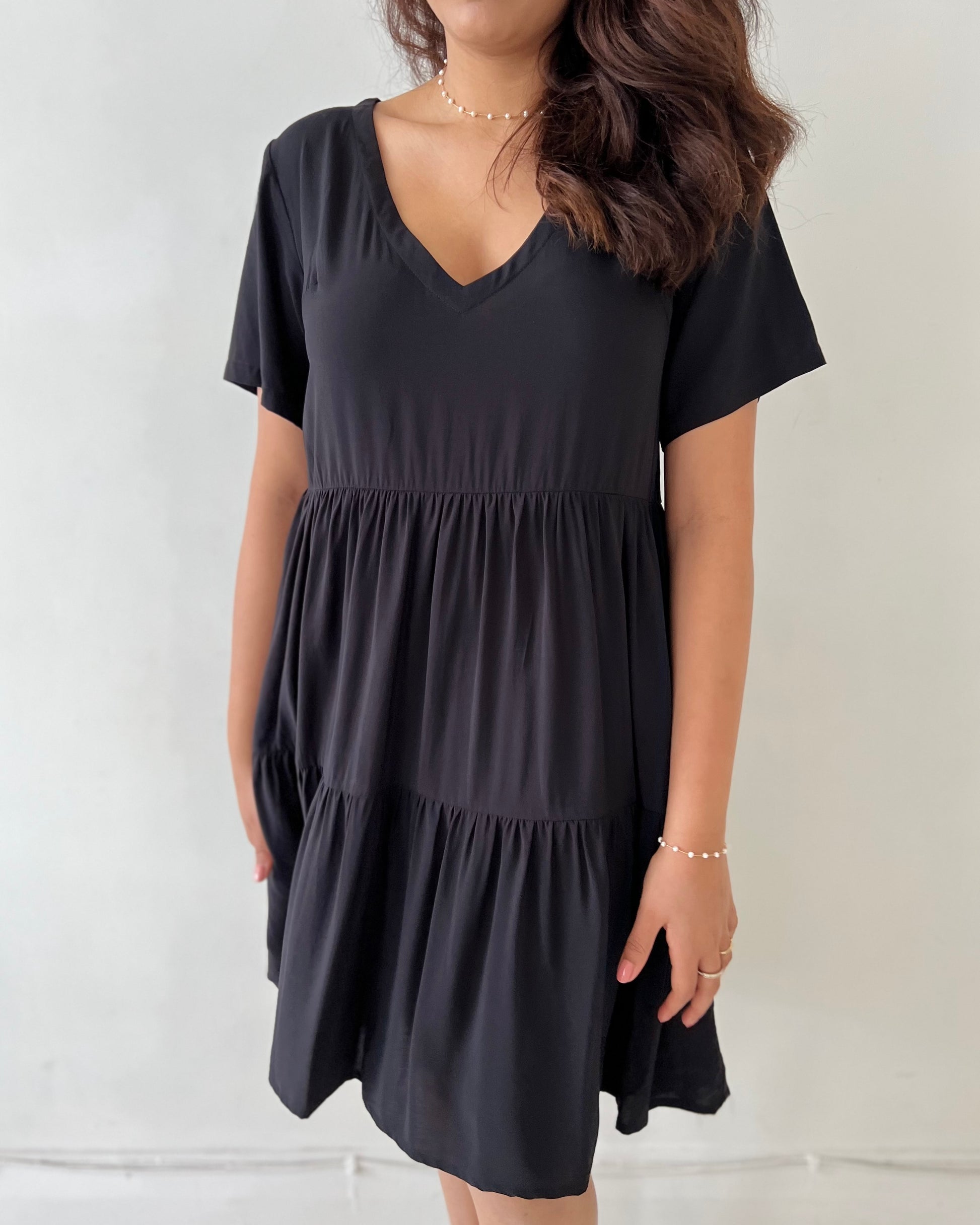 AMY MINI DRESS BLACK