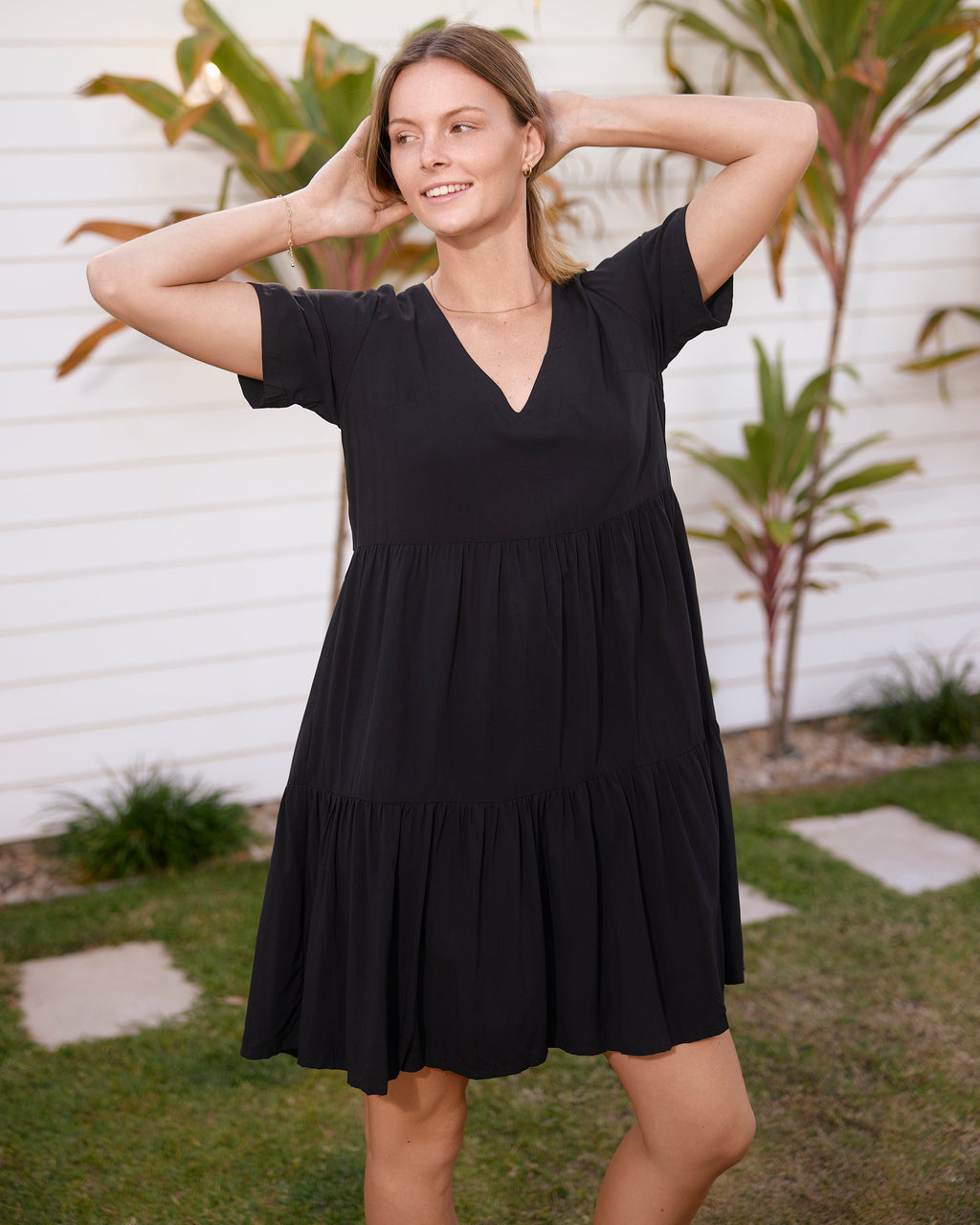 AMY MINI DRESS BLACK