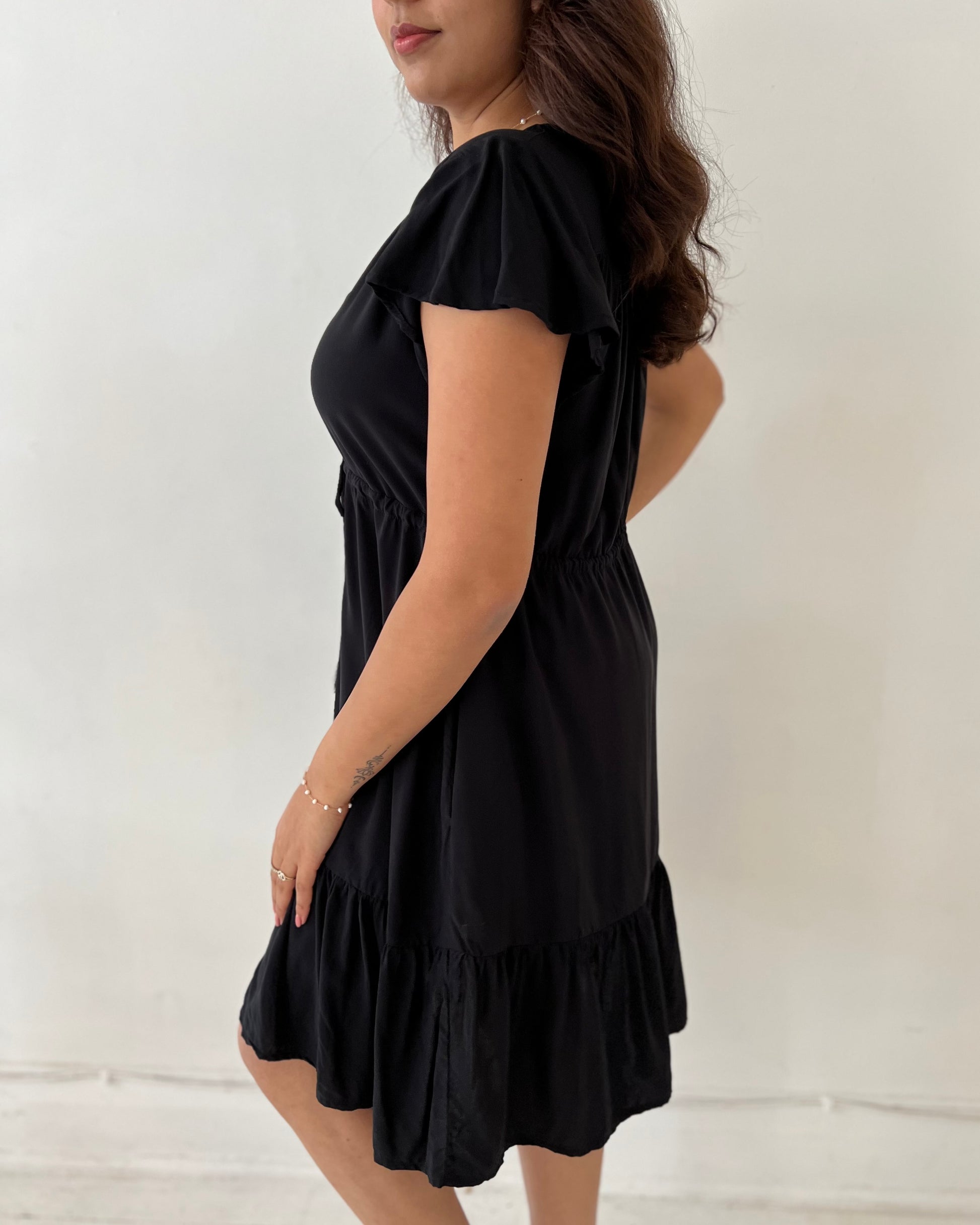 CALI MINI DRESS BLACK