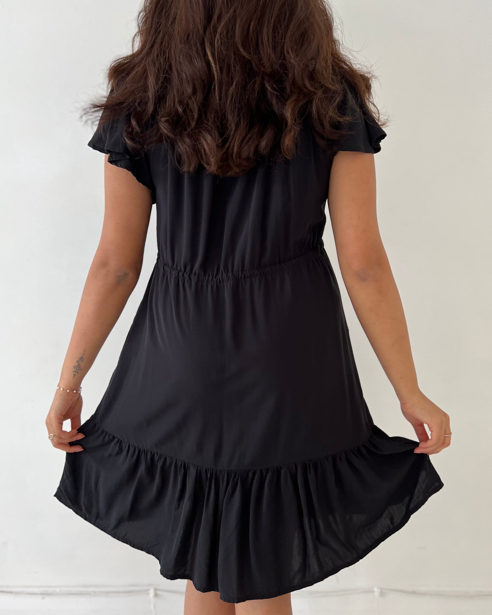 CALI MINI DRESS BLACK