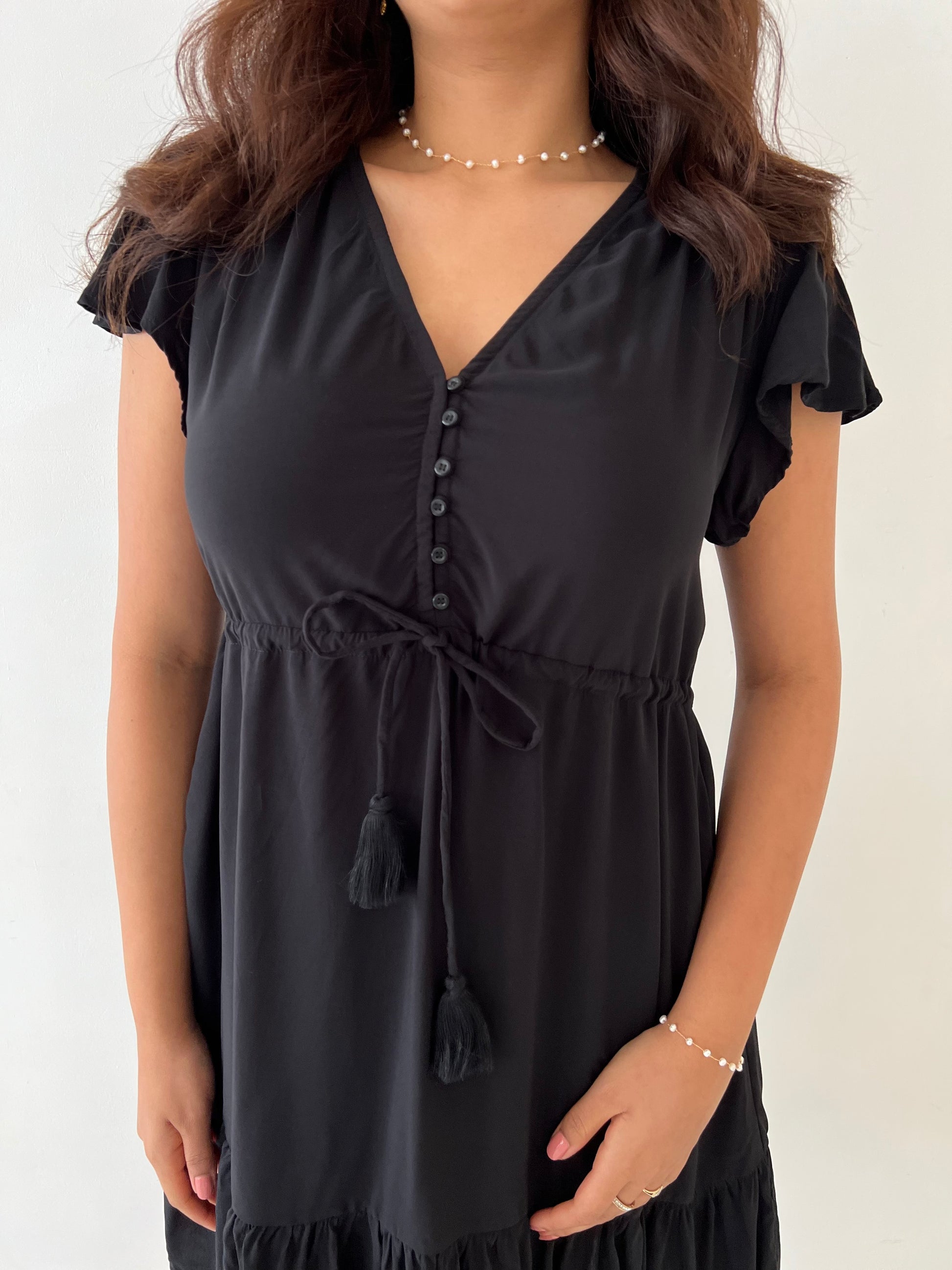 CALI MINI DRESS BLACK
