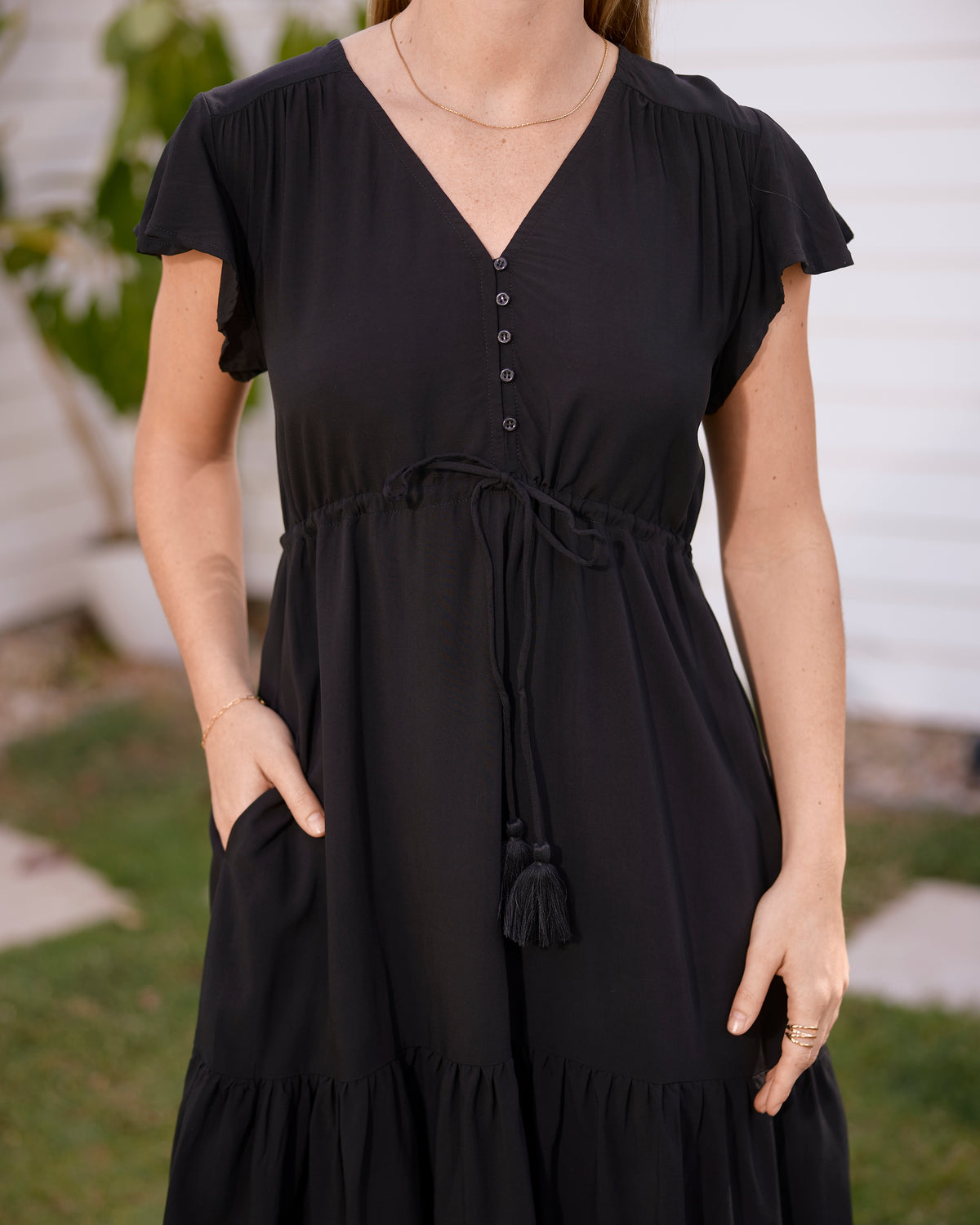 CALI MINI DRESS BLACK