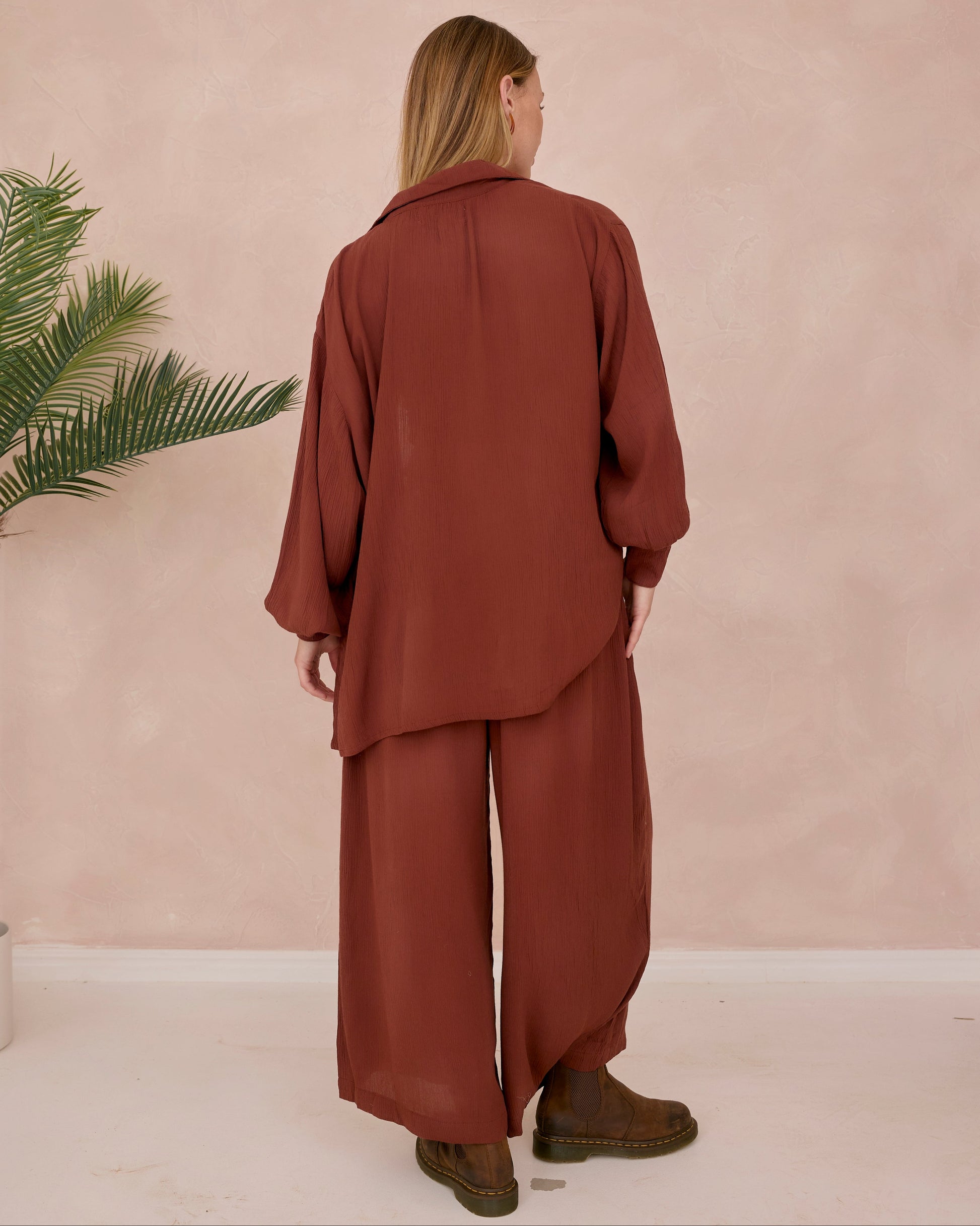 CAROLINE SHIRT MOCHA