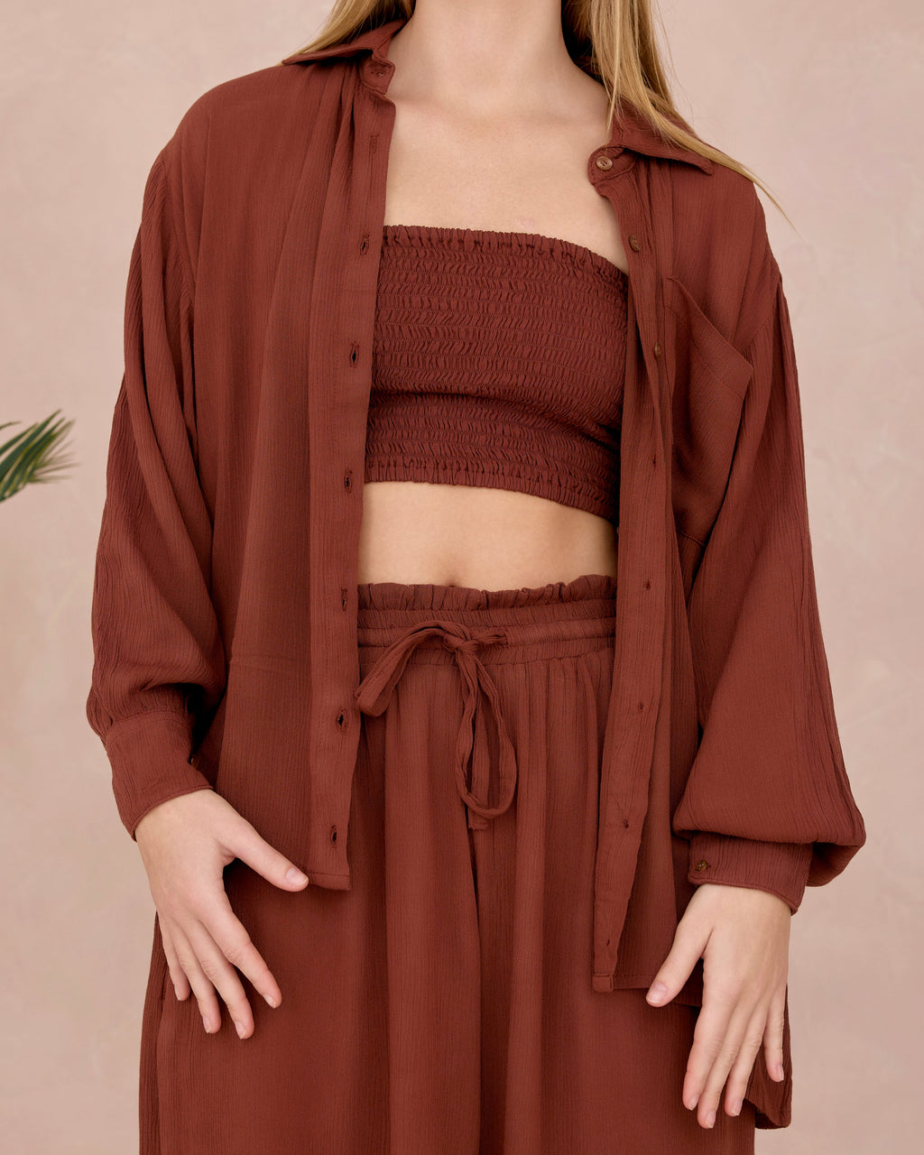 CAROLINE SHIRT MOCHA