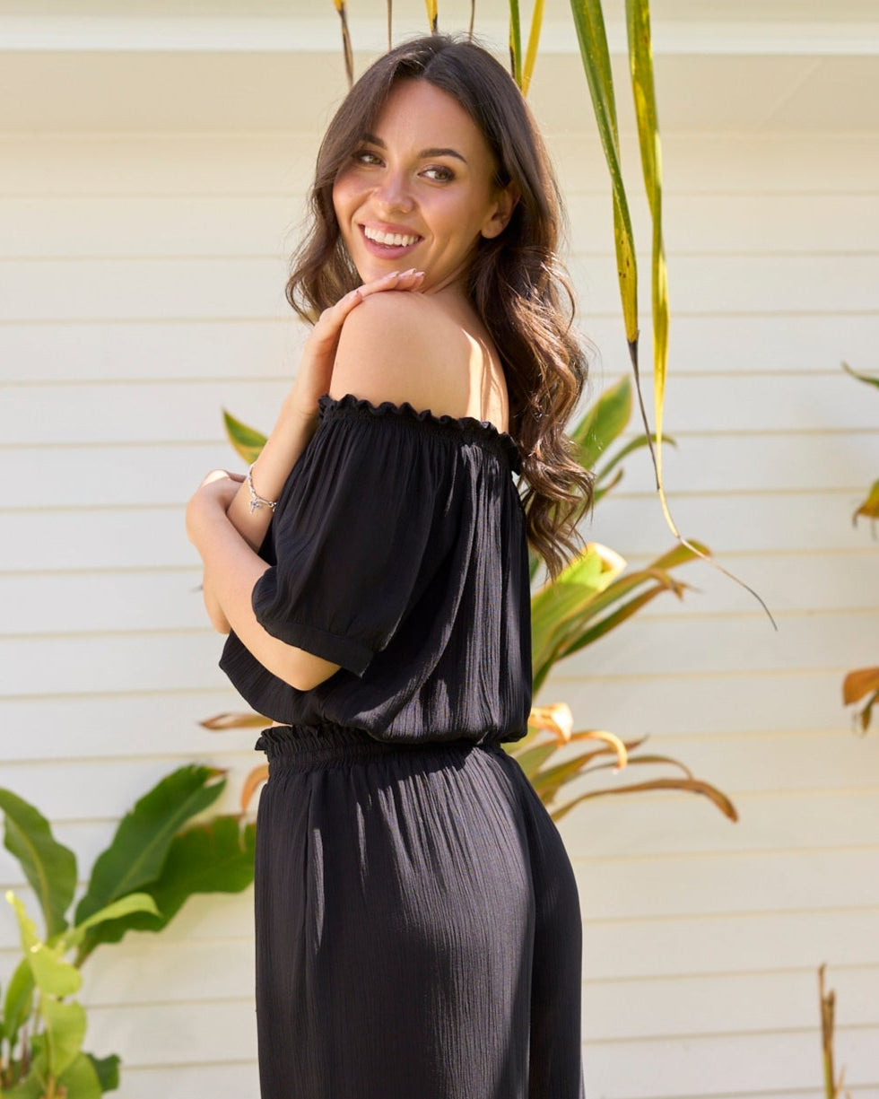 IVY TOP BLACK