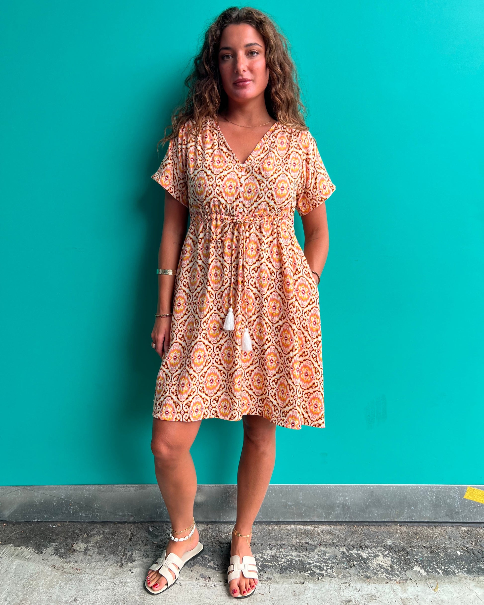 HANNAH MINI DRESS EMBER