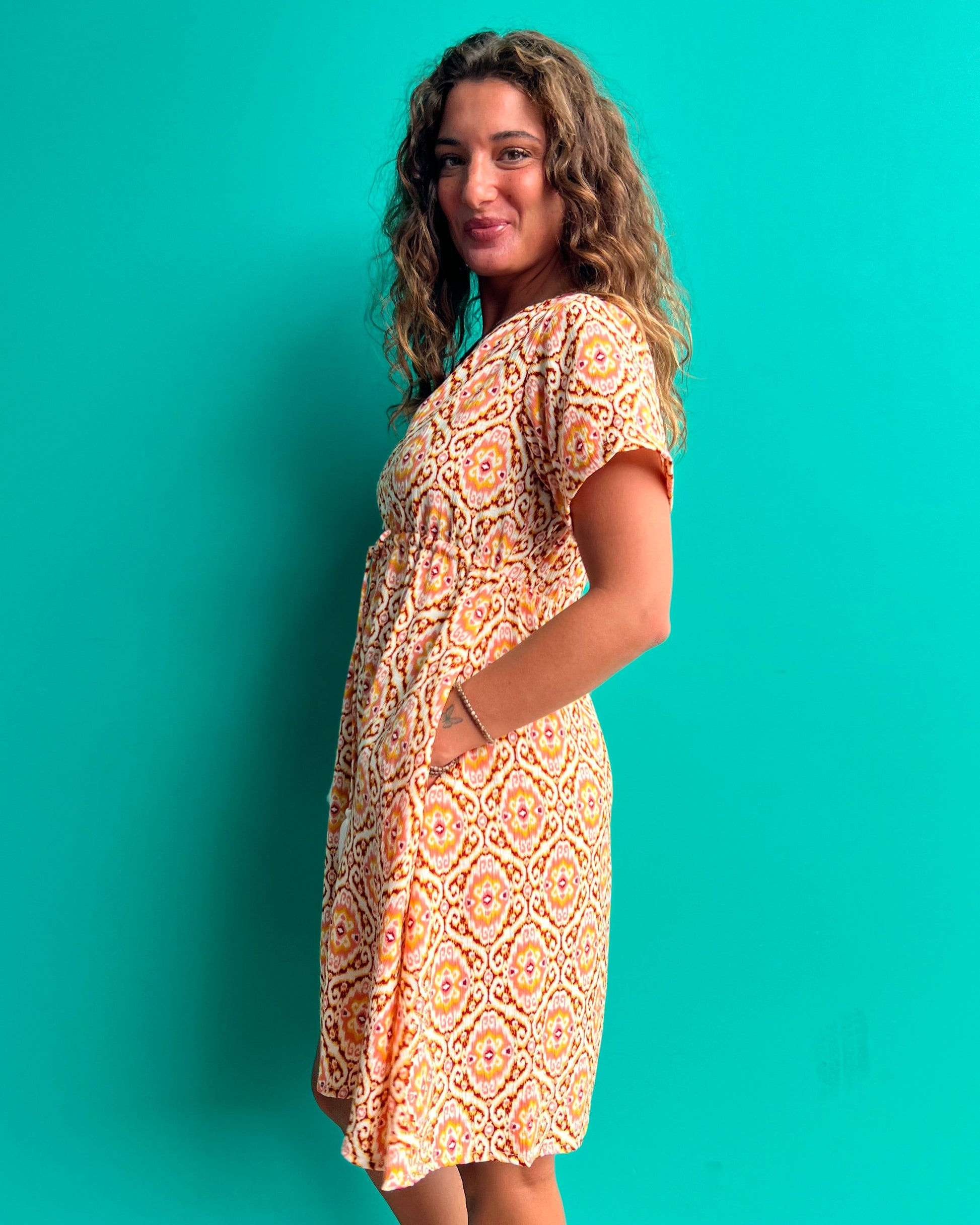 HANNAH MINI DRESS EMBER