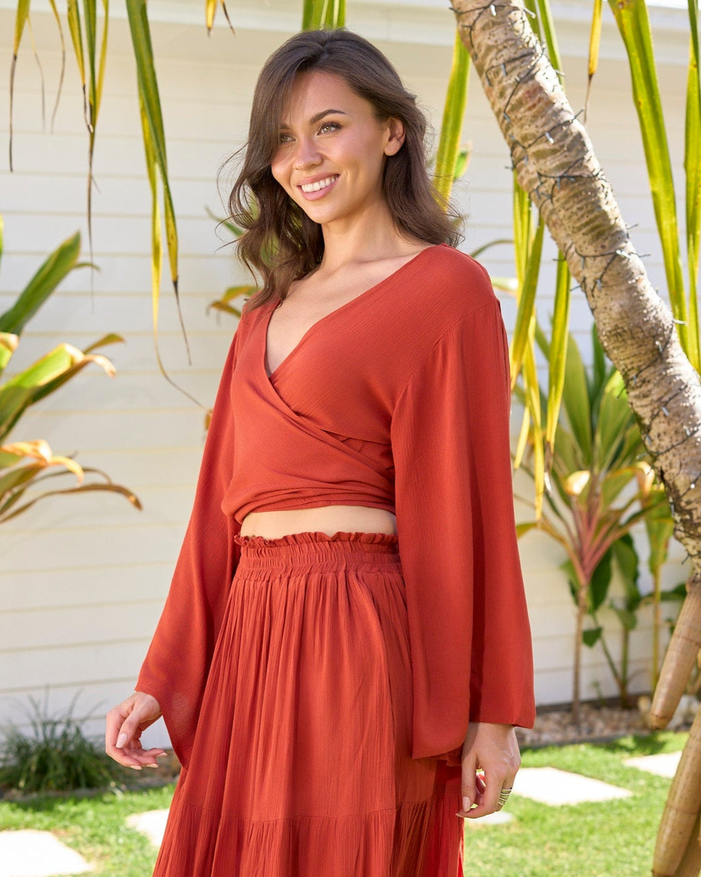 DEMI TOP TERRACOTTA