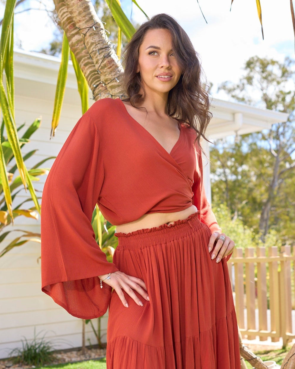 DEMI TOP TERRACOTTA