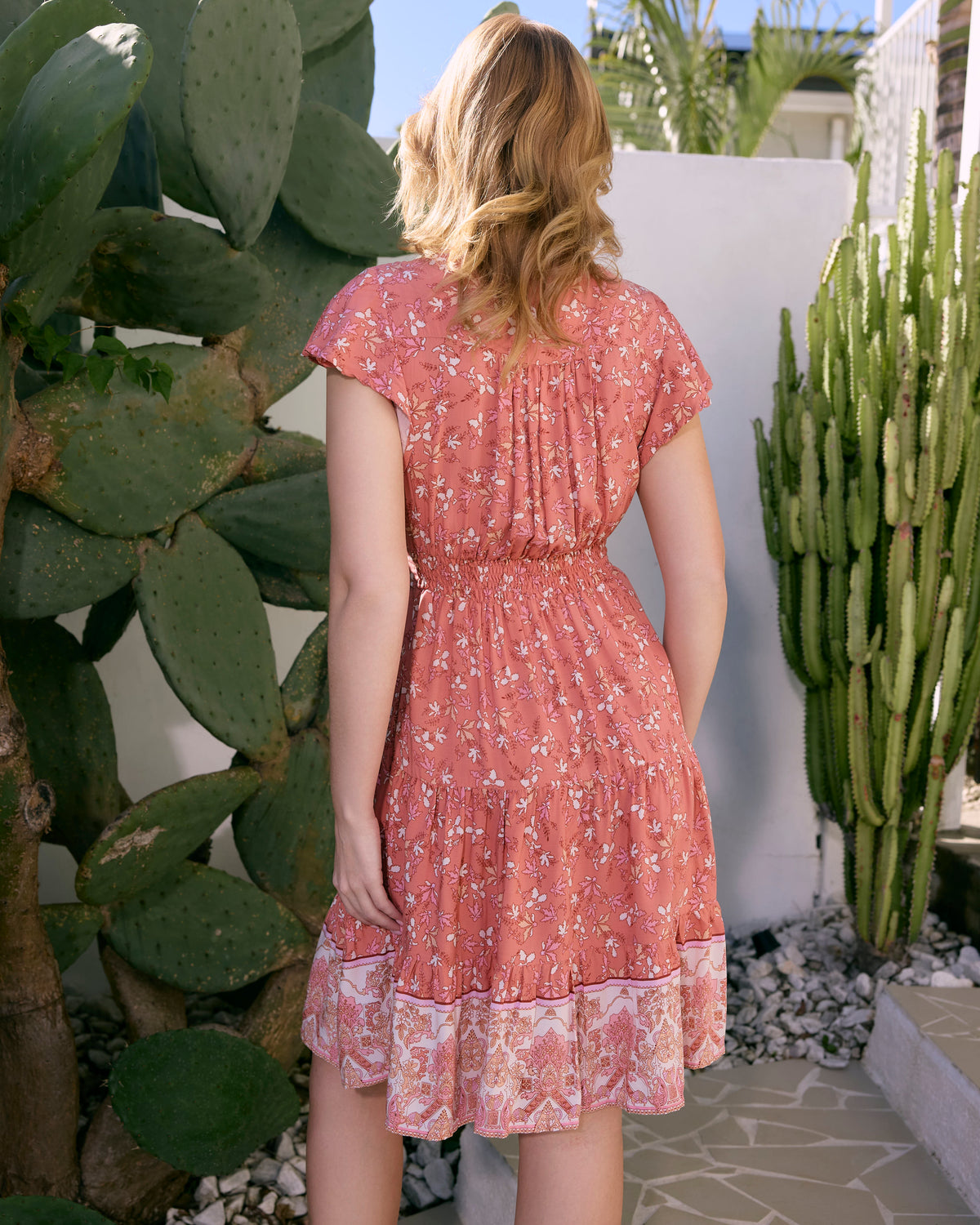 SHAE MINI DRESS RED MAPLE