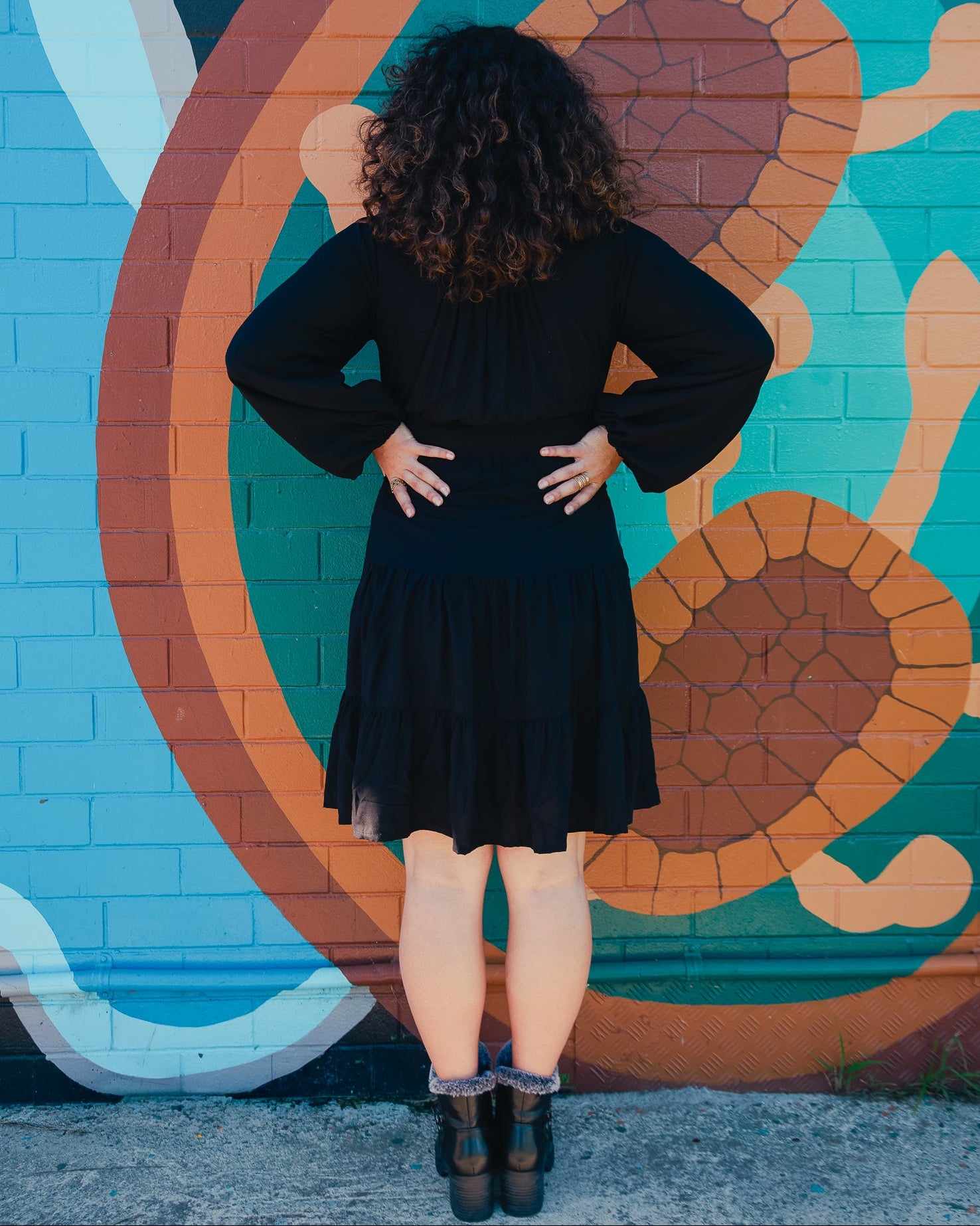 ERIKA MINI DRESS BLACK