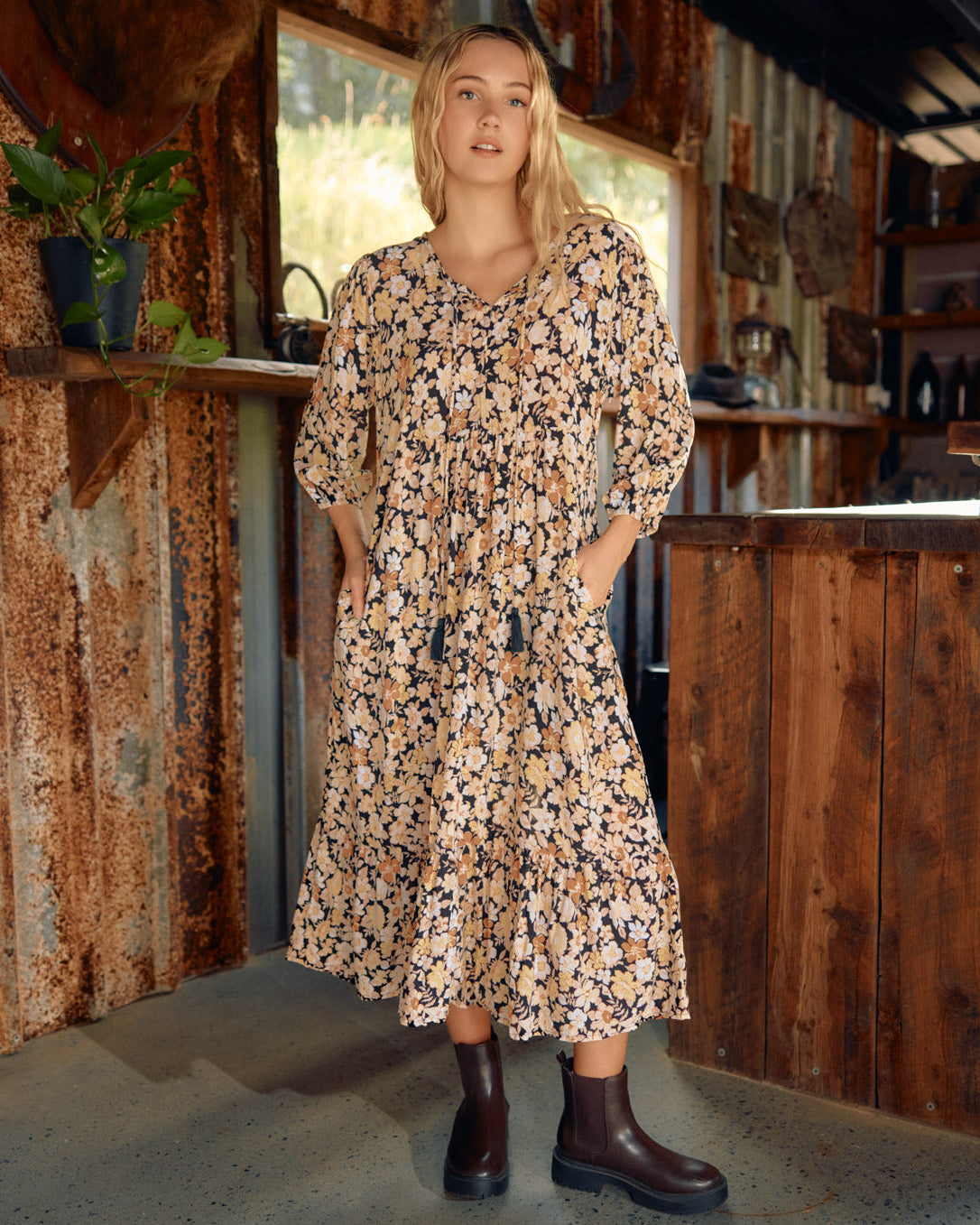 LUCKY MIDI DRESS ZENA