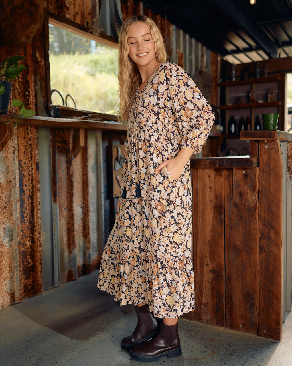 LUCKY MIDI DRESS ZENA