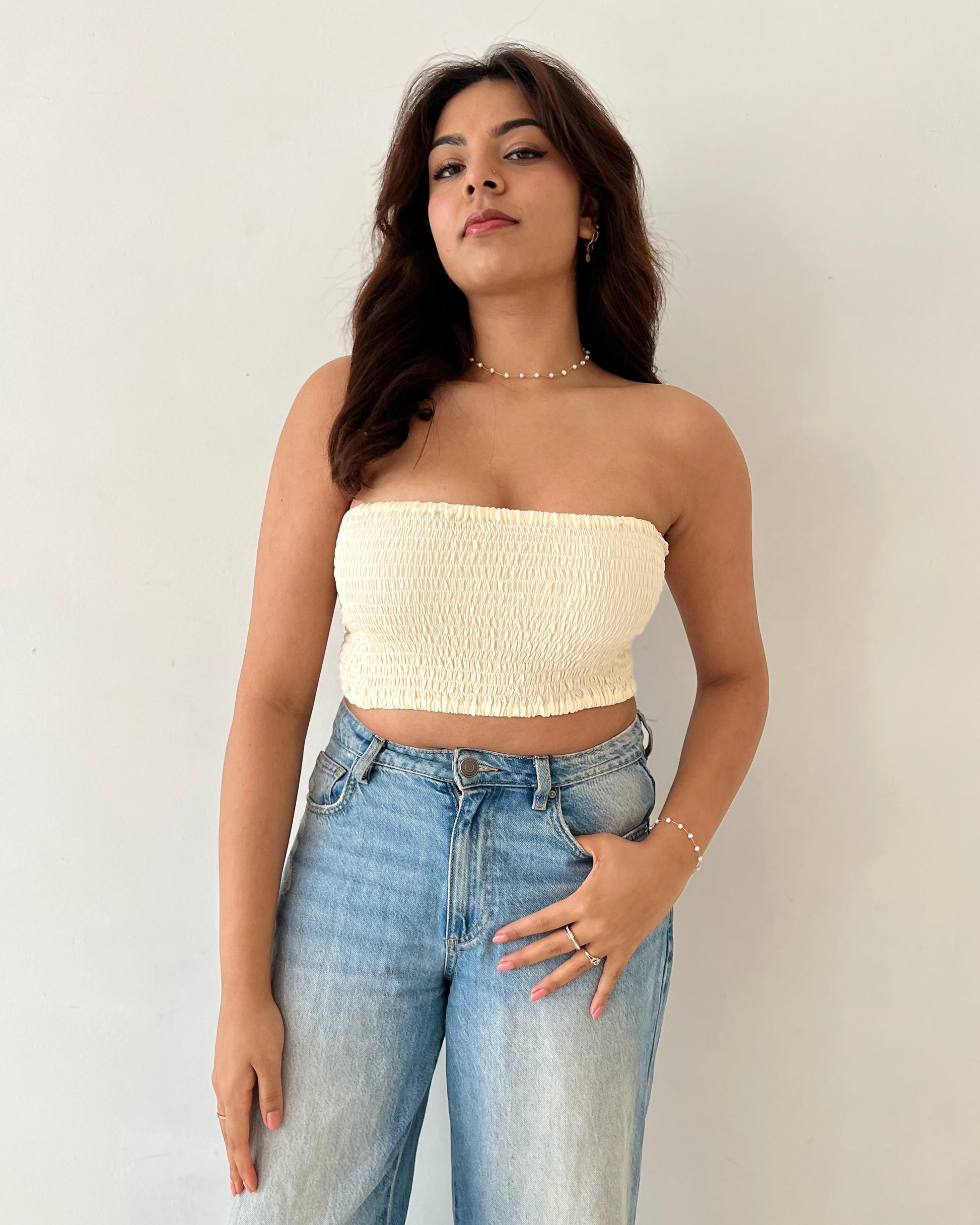 BANDEAU VINTAGE CREAM