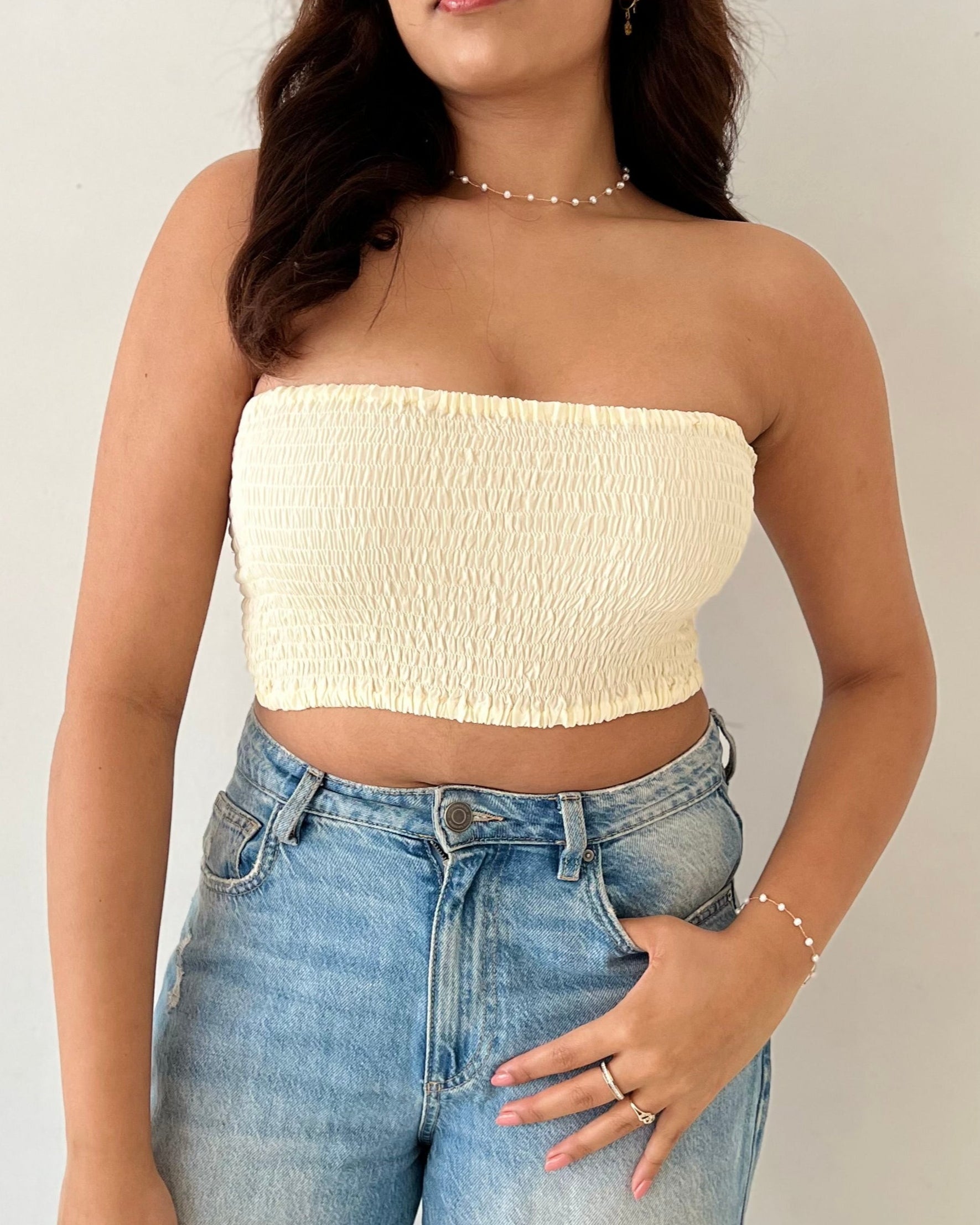 BANDEAU VINTAGE CREAM