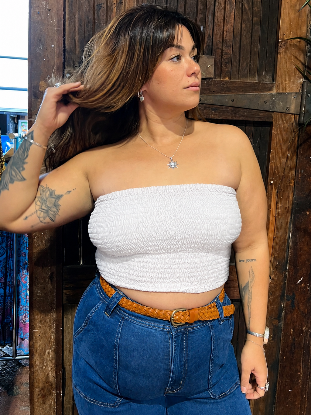 CURVE BANDEAU WHITE