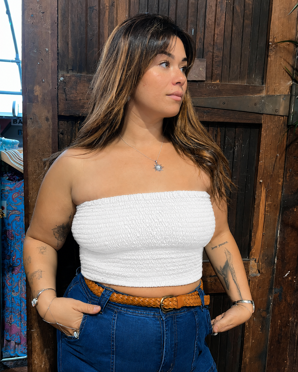 CURVE BANDEAU WHITE