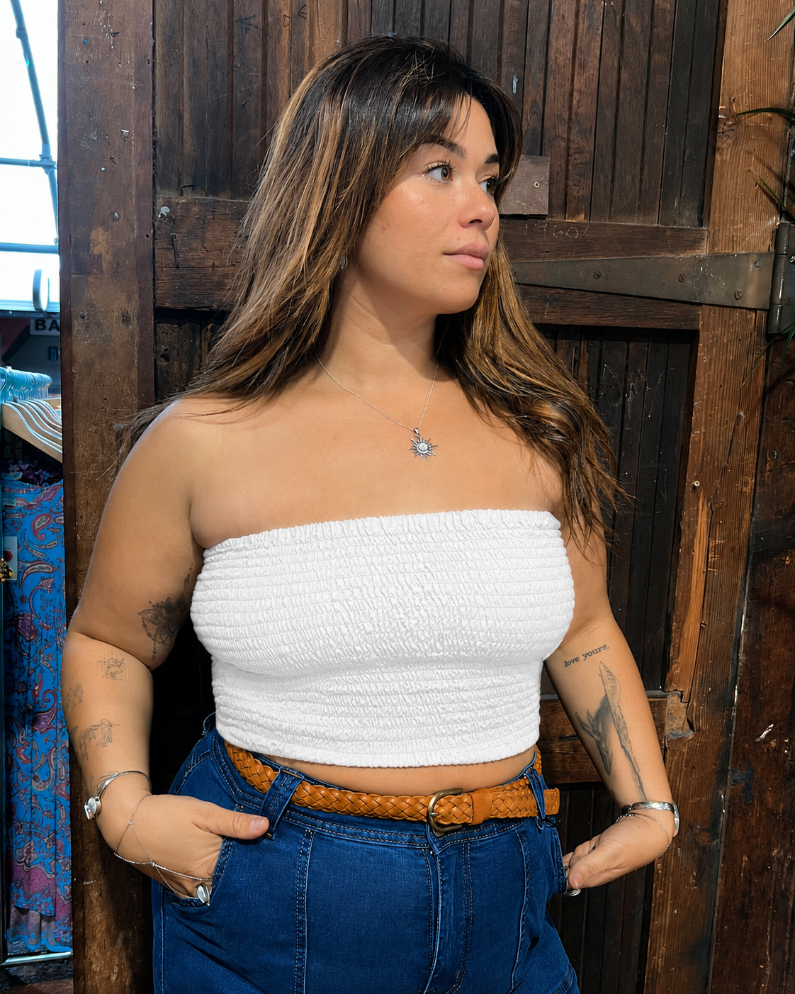 CURVE BANDEAU WHITE