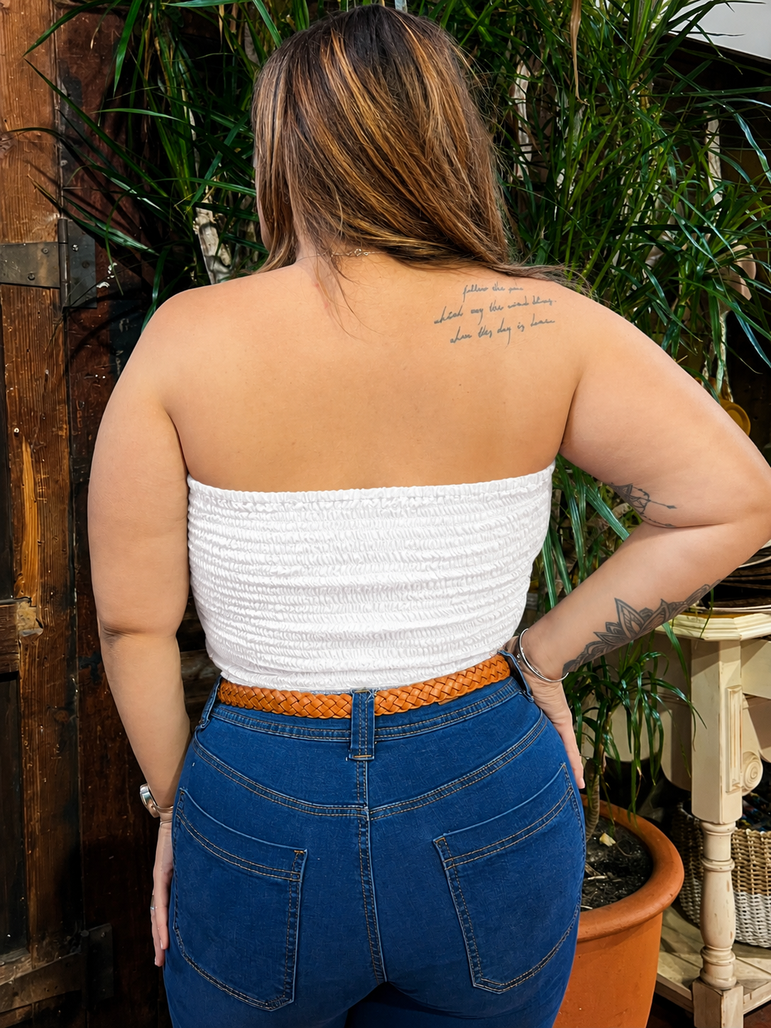 CURVE BANDEAU WHITE
