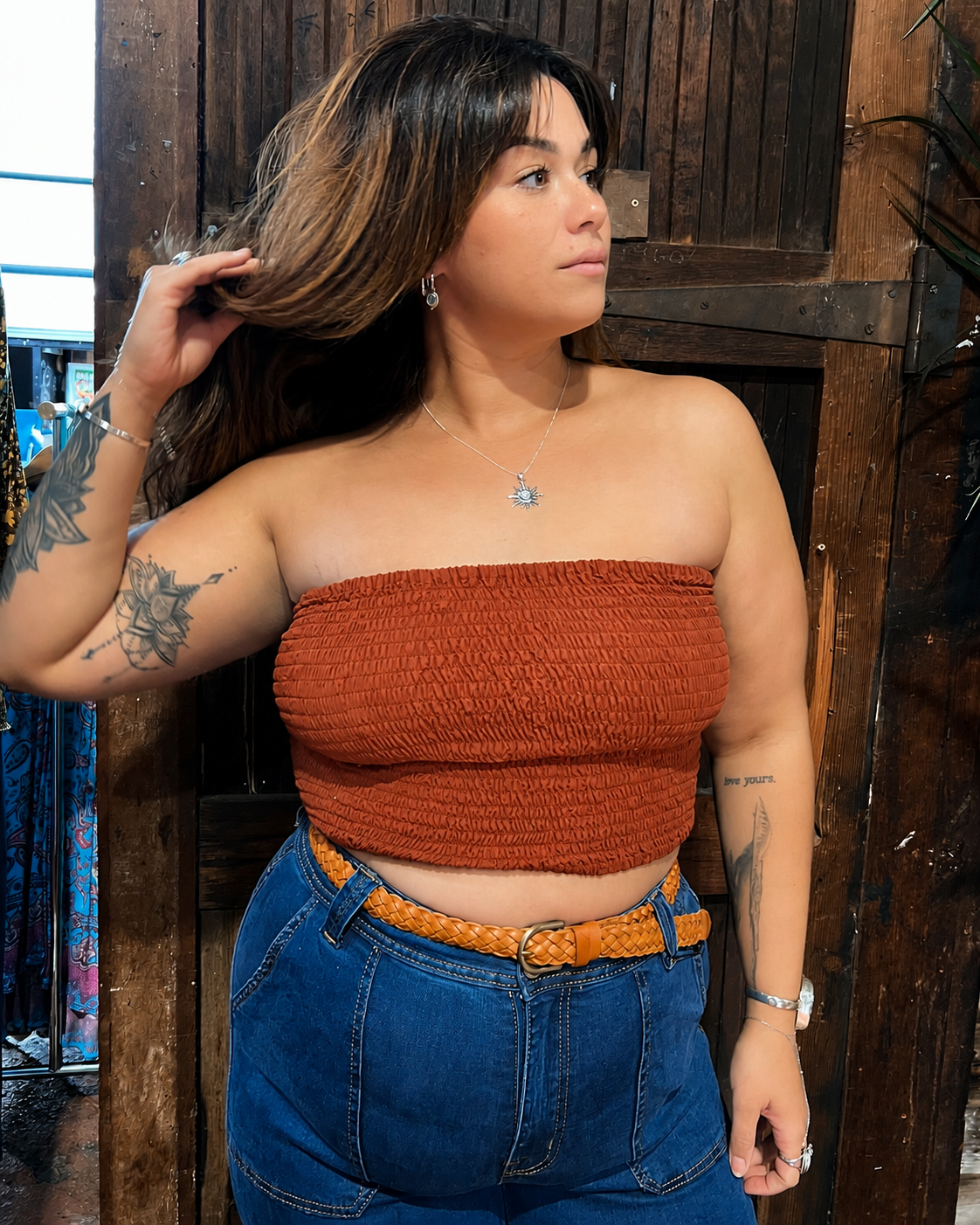 CURVE BANDEAU GINGERBREAD