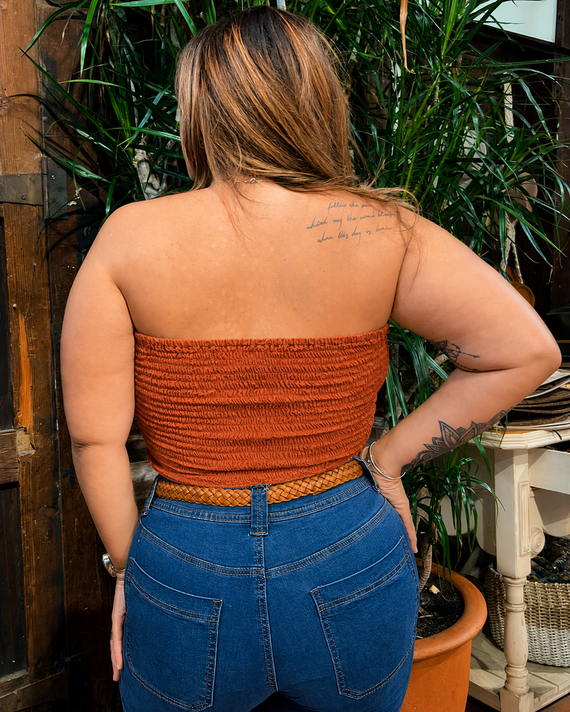CURVE BANDEAU GINGERBREAD