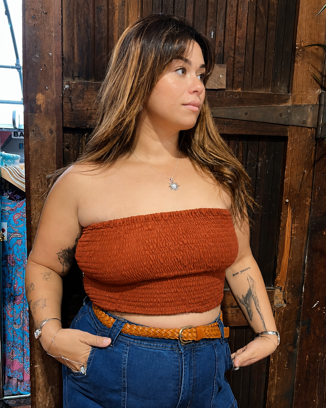 CURVE BANDEAU GINGERBREAD