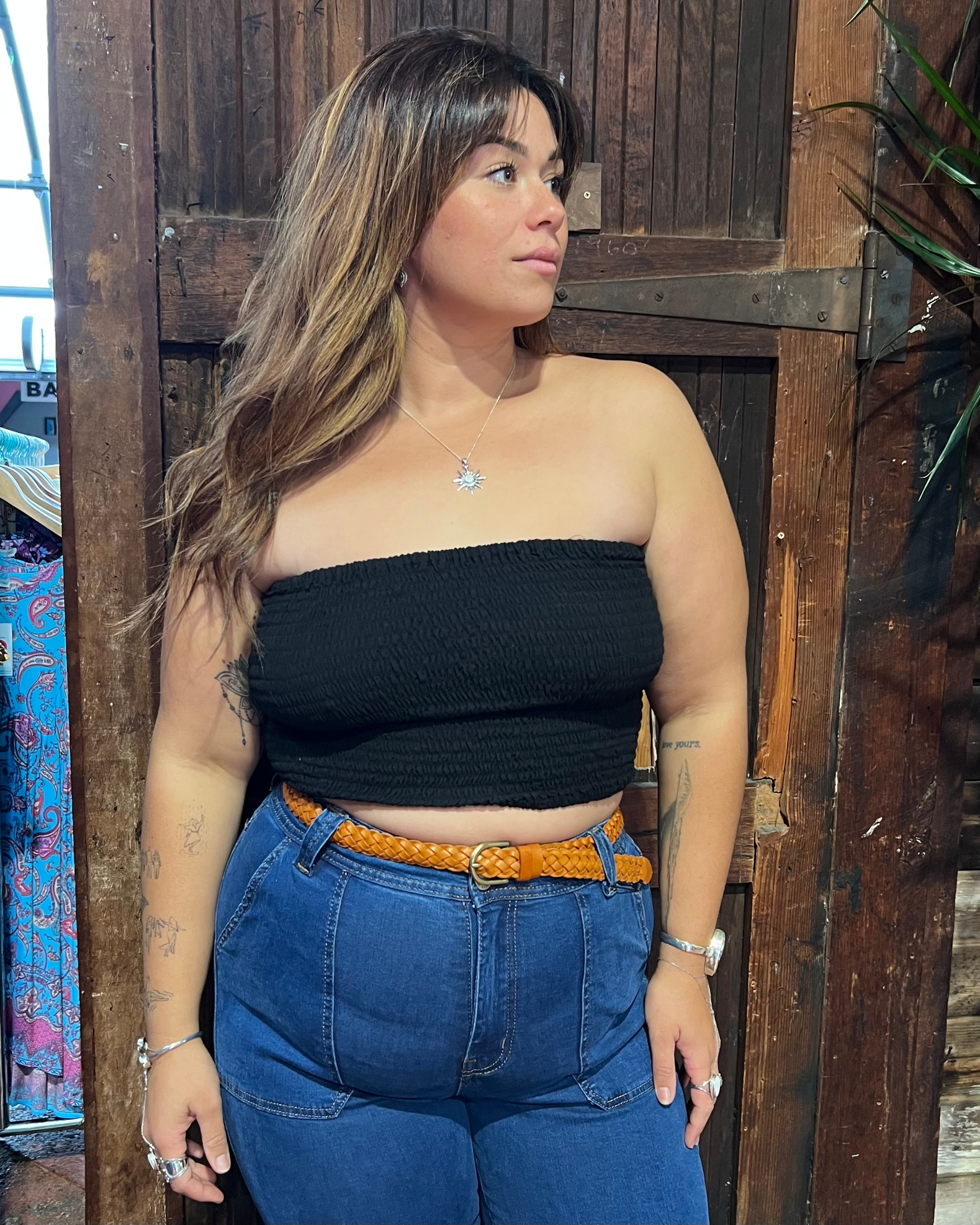 CURVE BANDEAU BLACK