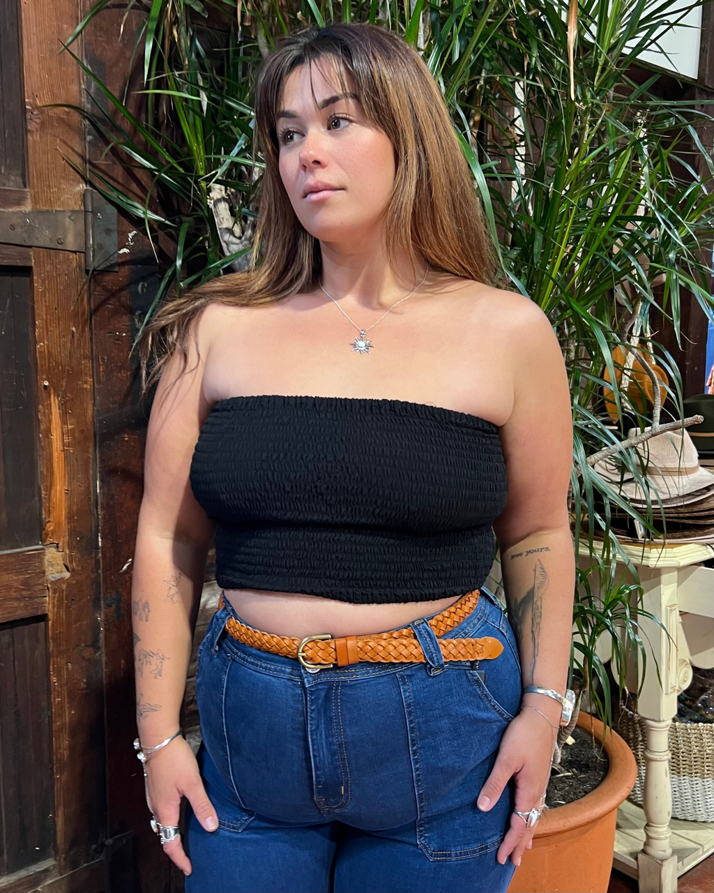 CURVE BANDEAU BLACK