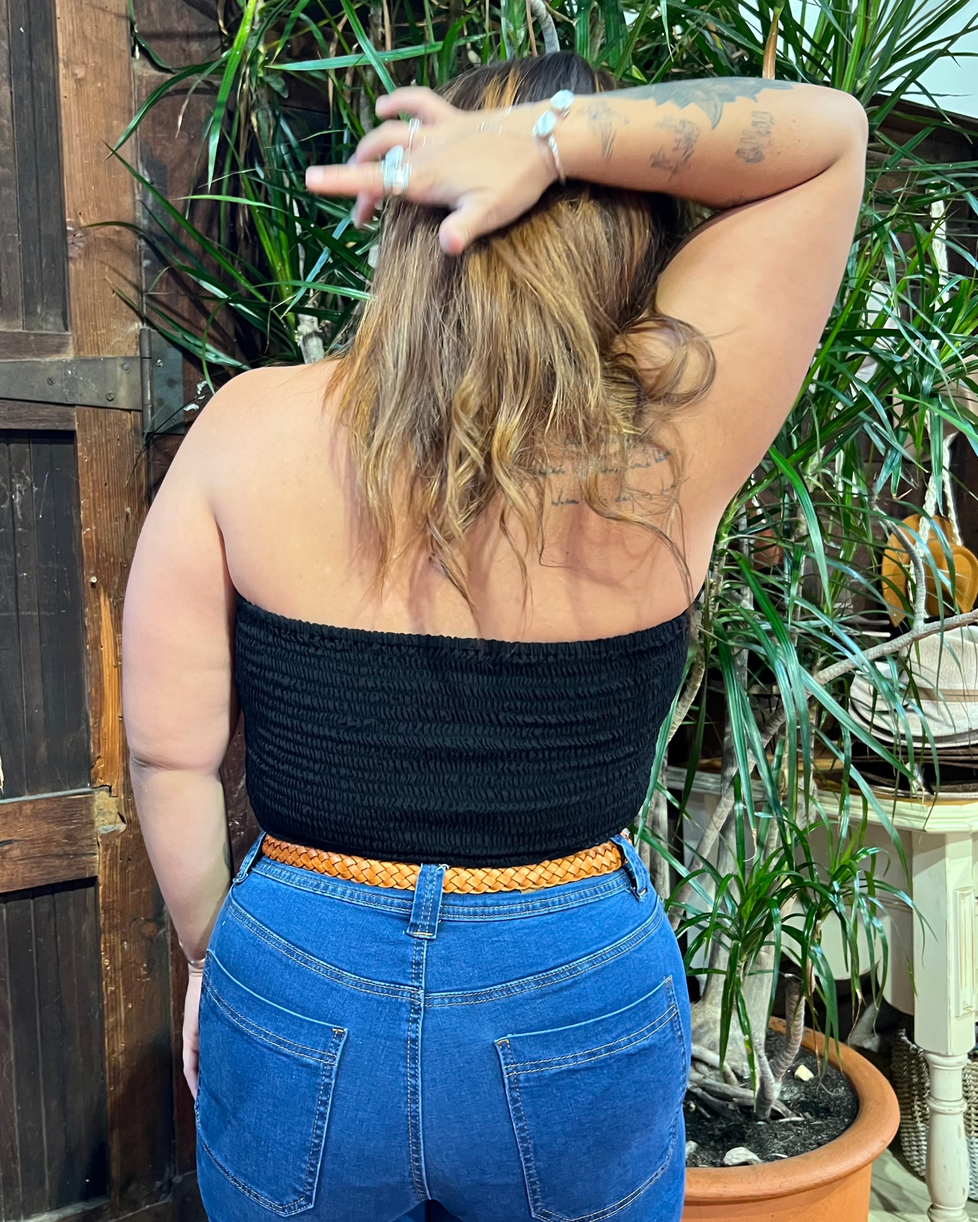 CURVE BANDEAU BLACK