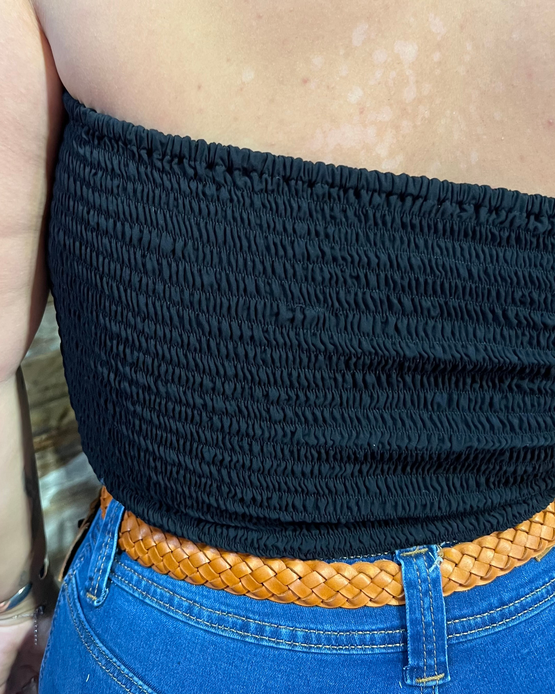 CURVE BANDEAU BLACK