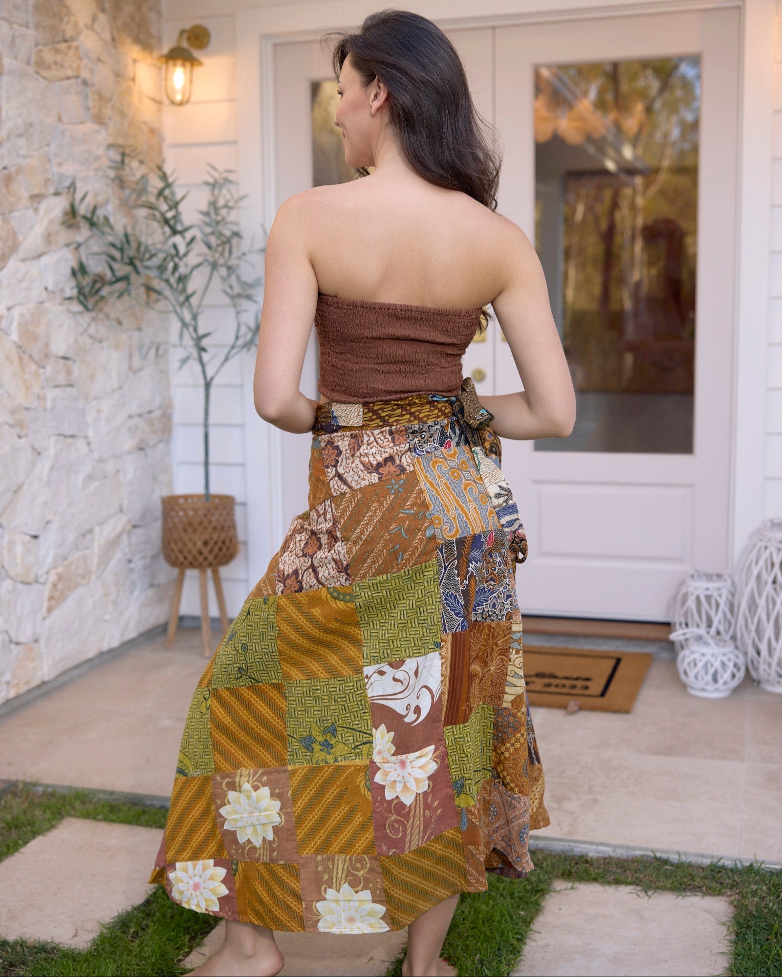 BETH MAXI SKIRT NATURAL