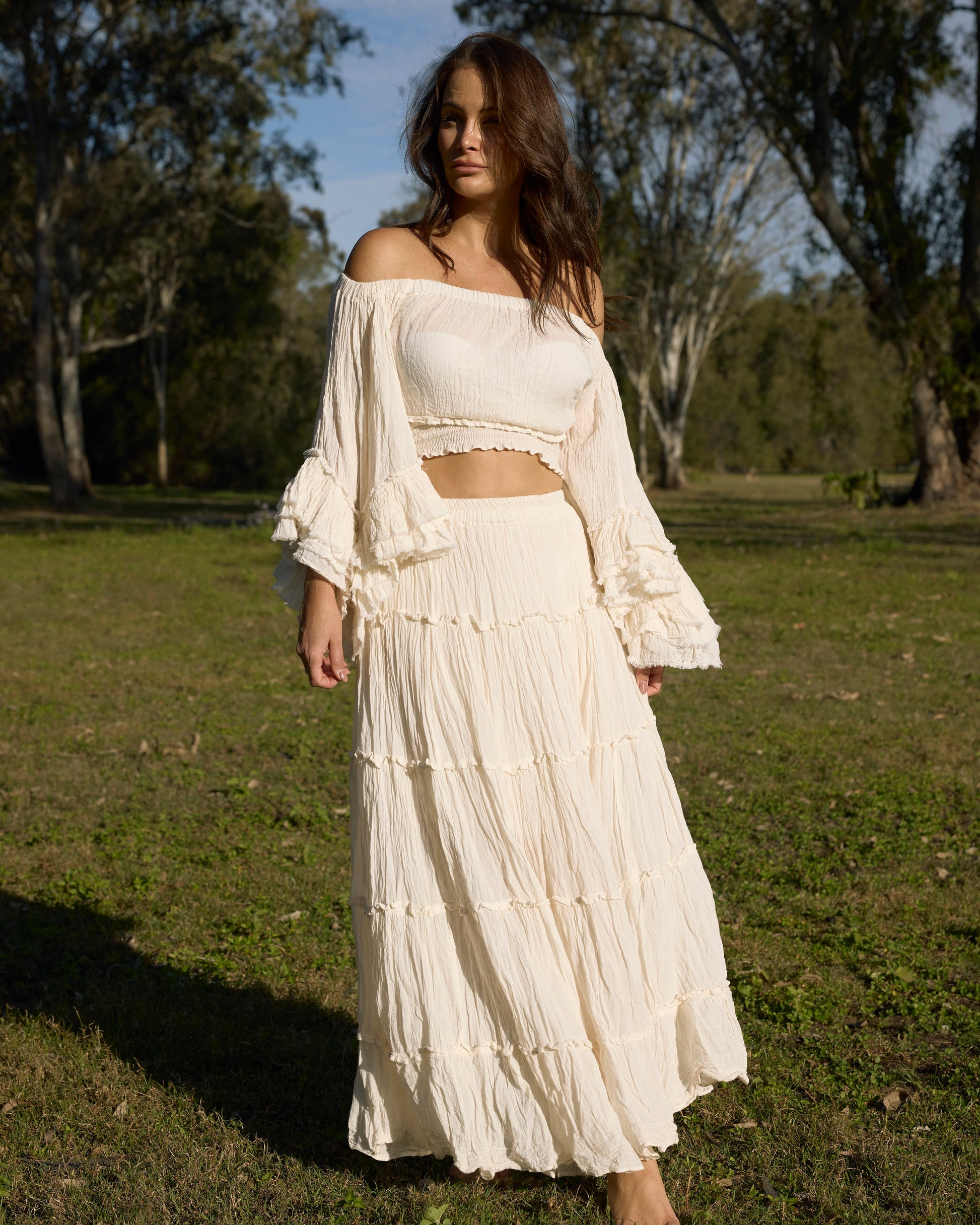 ALI TOP VINTAGE CREAM