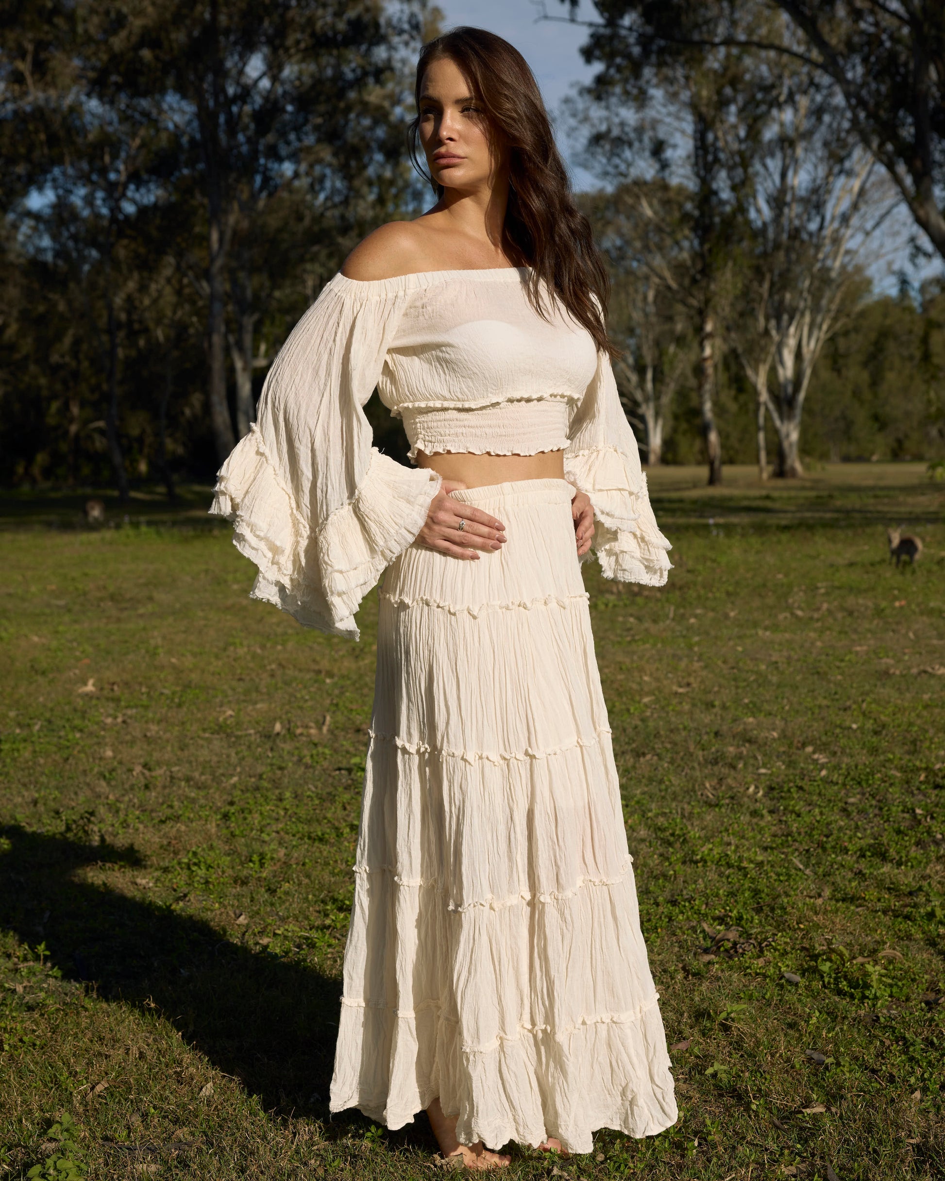 ALI TOP VINTAGE CREAM