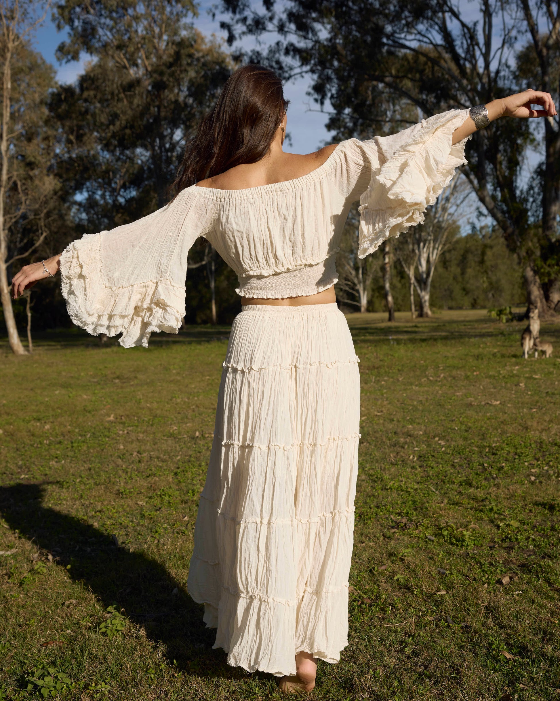 ALI TOP VINTAGE CREAM