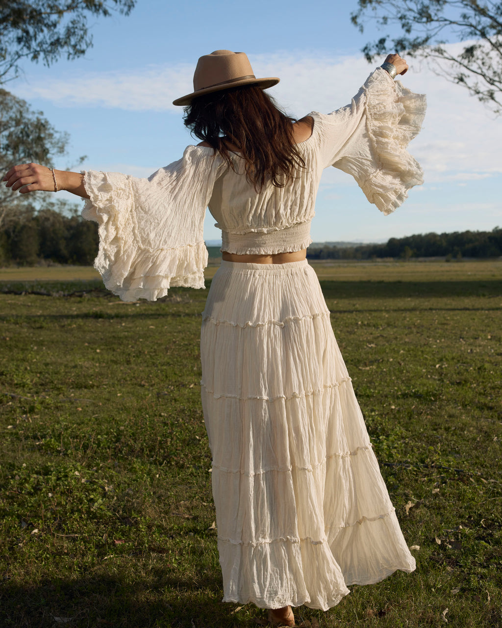 ALI TOP VINTAGE CREAM