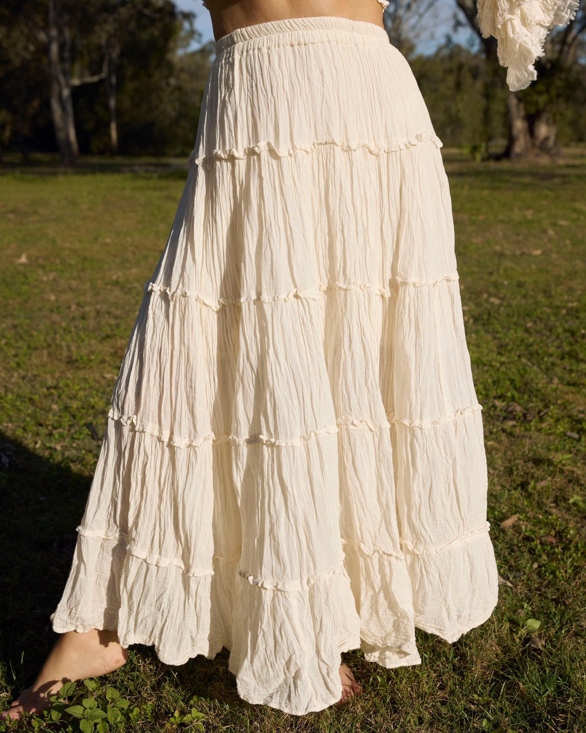 SURI SKIRT VINTAGE CREAM