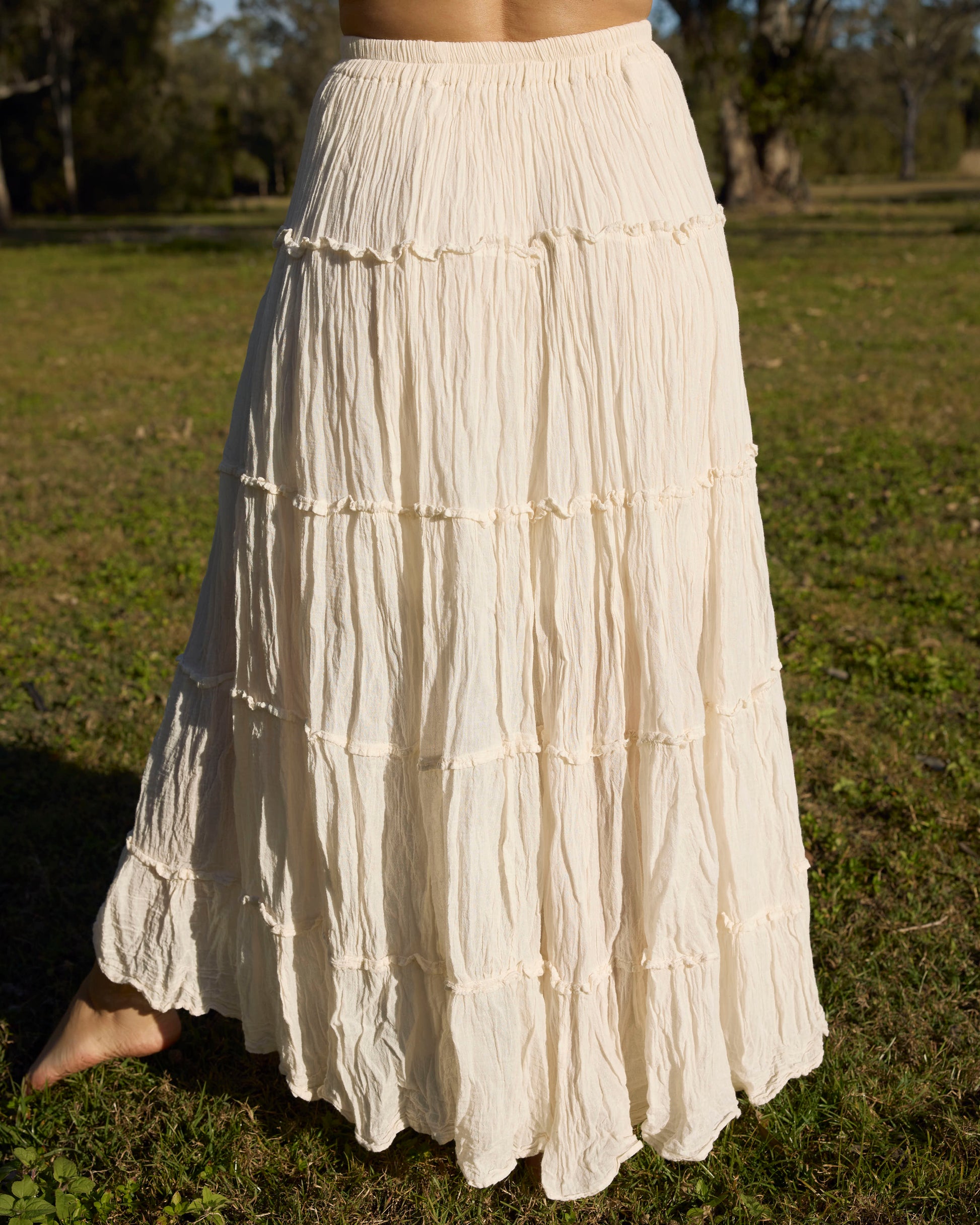 SURI SKIRT VINTAGE CREAM