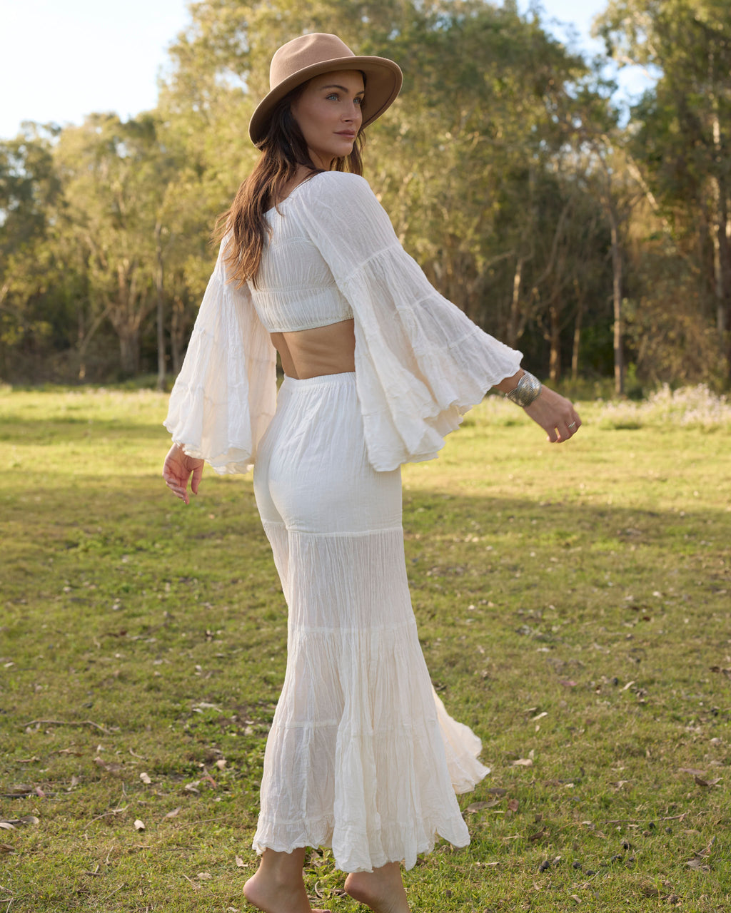 EDIE TOP VINTAGE CREAM