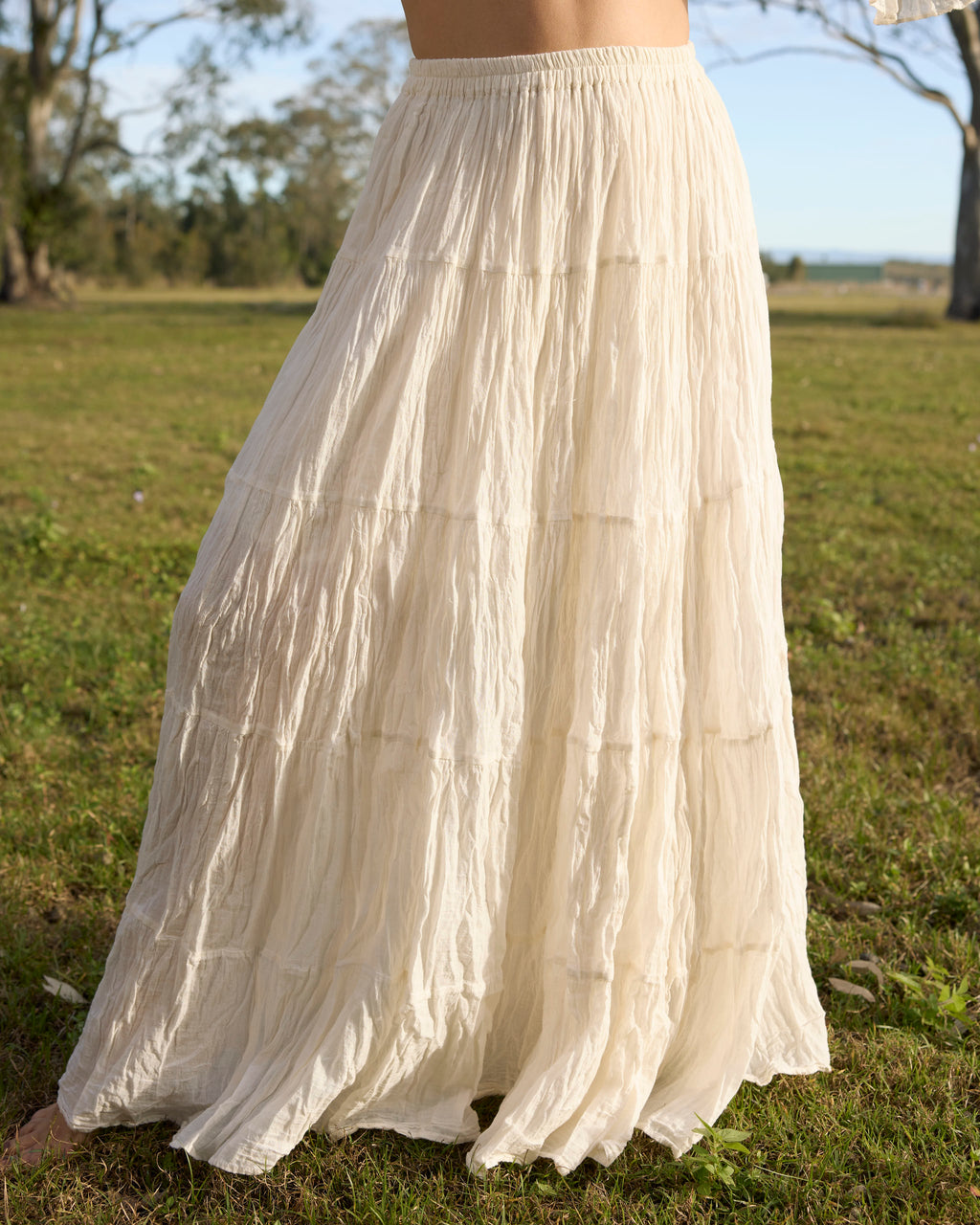 RUMI SKIRT VINTAGE CREAM