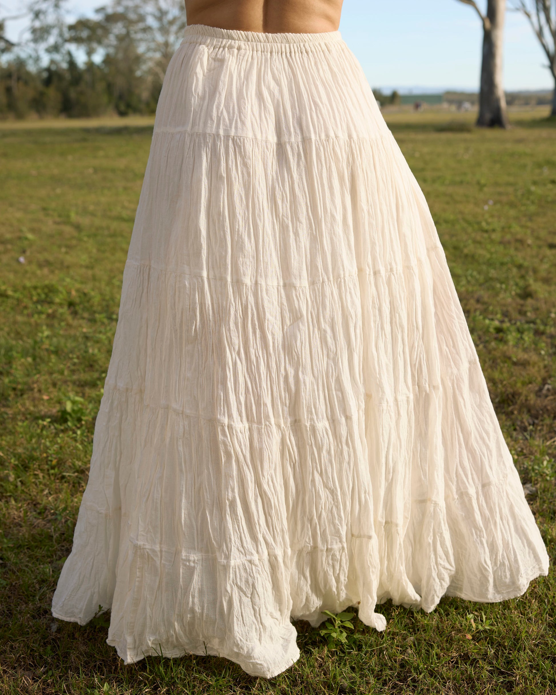 RUMI SKIRT VINTAGE CREAM