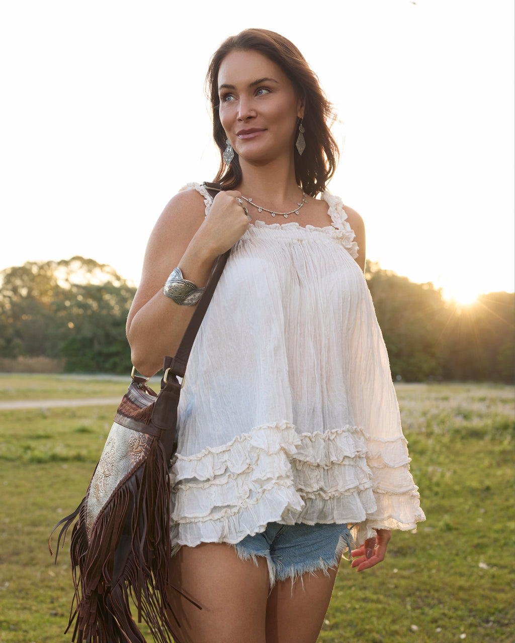 INDI TOP VINTAGE CREAM