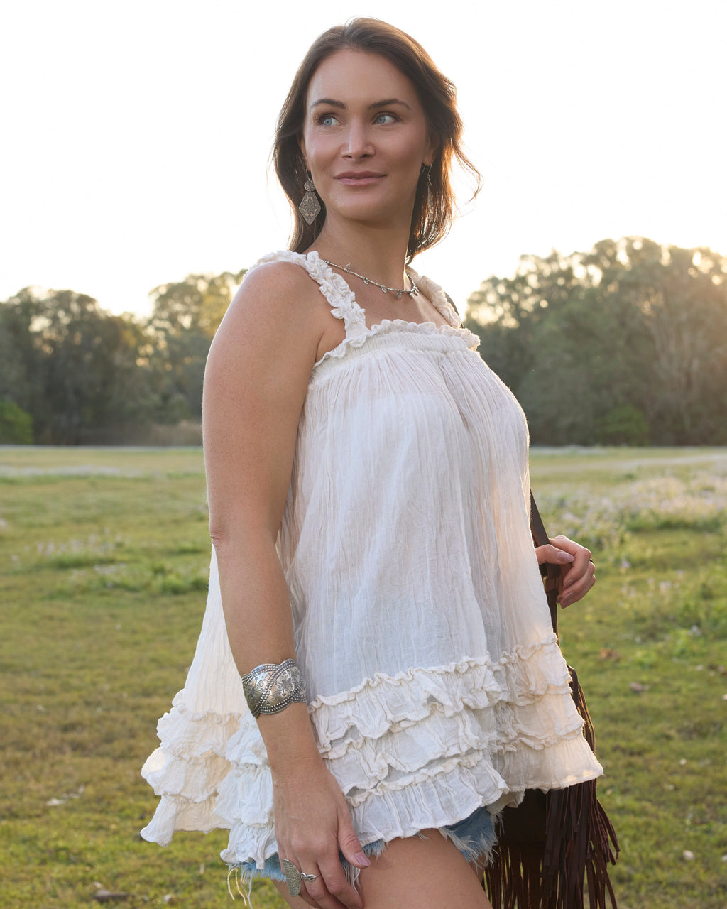 INDI TOP VINTAGE CREAM