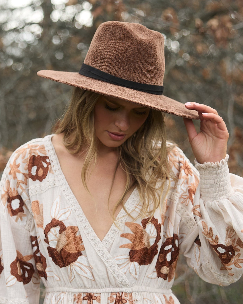 HEIDI RANCHER HAT ALMOND