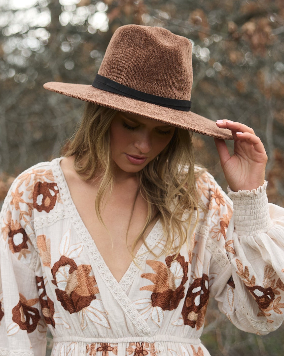 HEIDI RANCHER HAT ALMOND