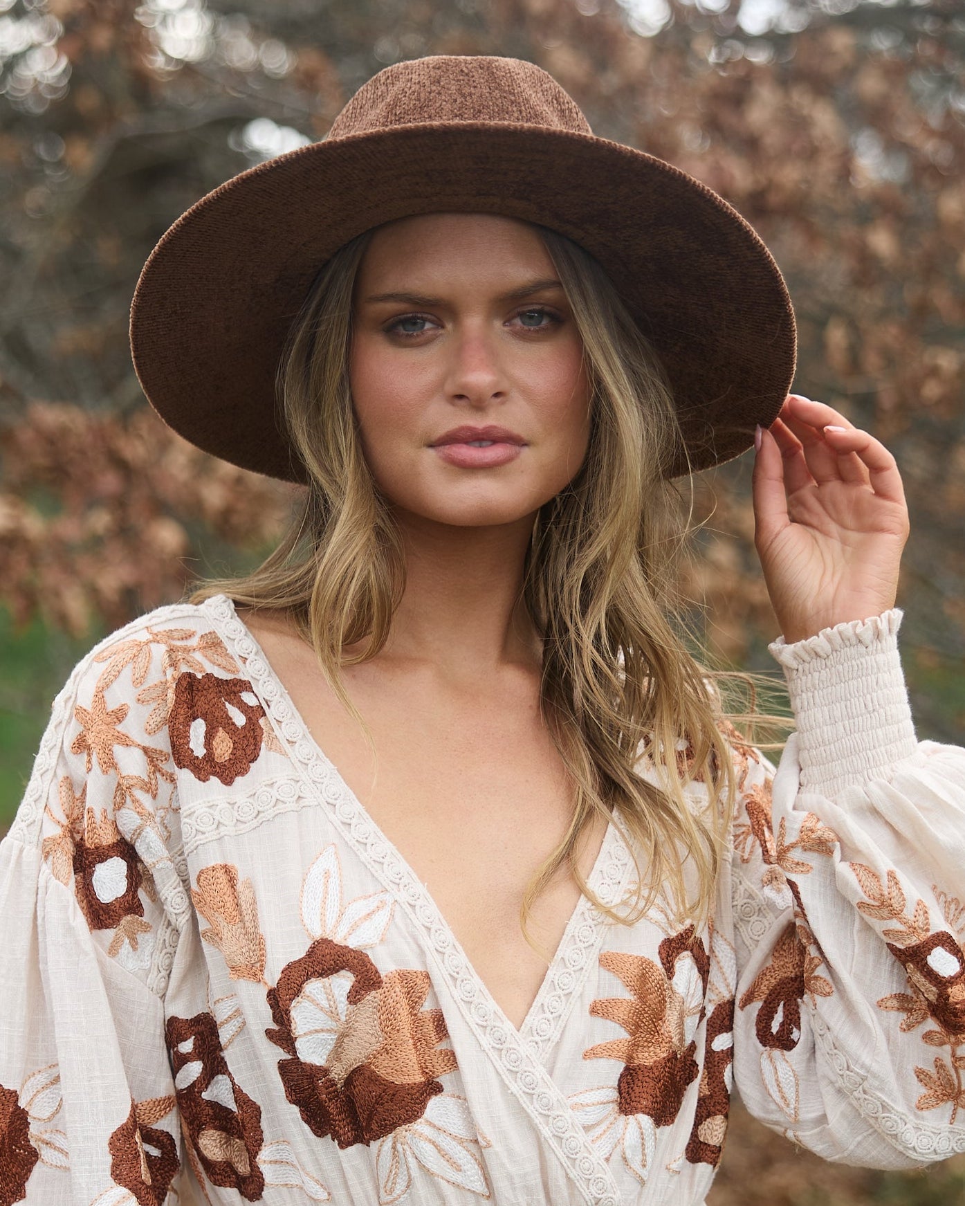 HEIDI RANCHER HAT ALMOND
