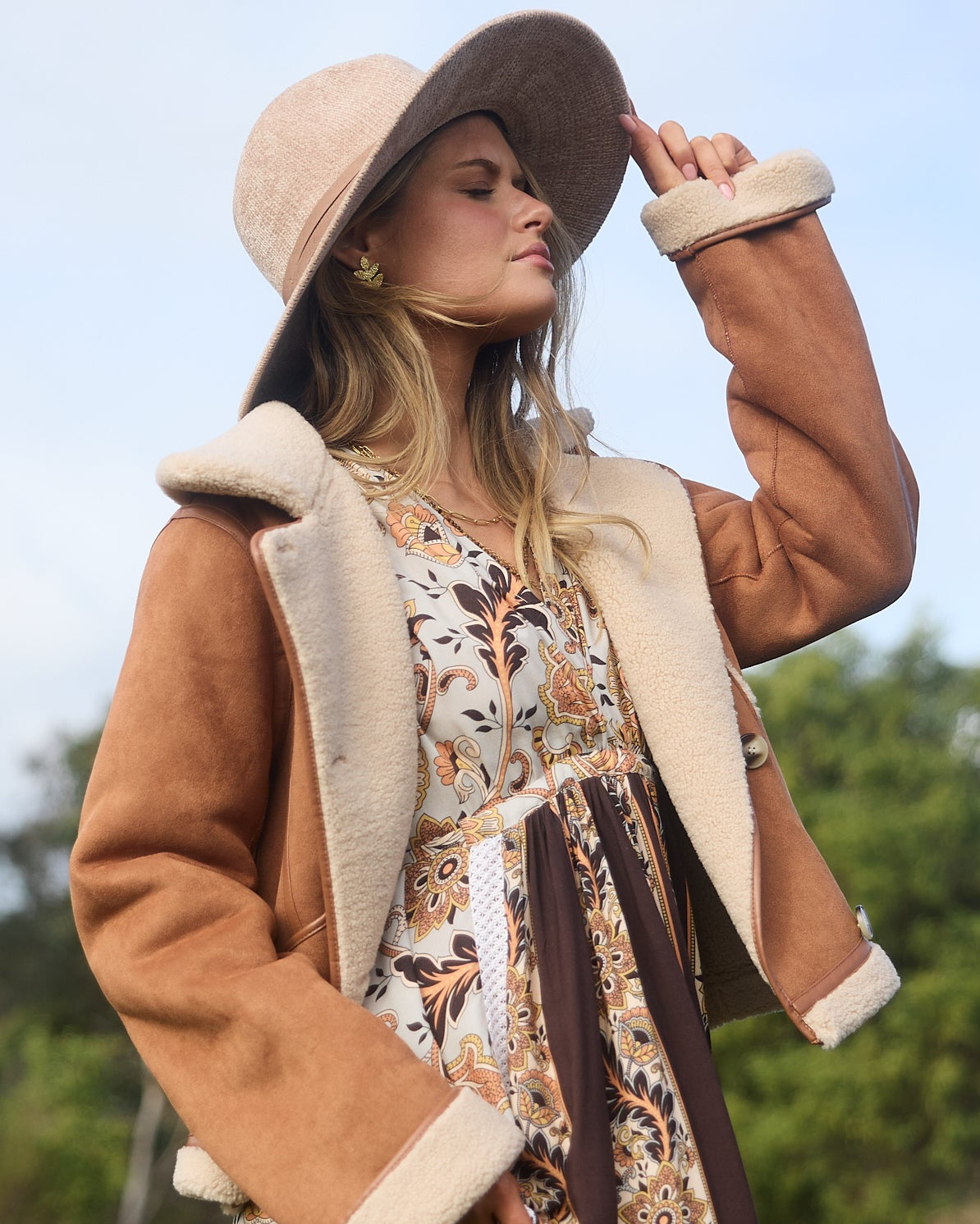 HEIDI RANCHER HAT OATMEAL