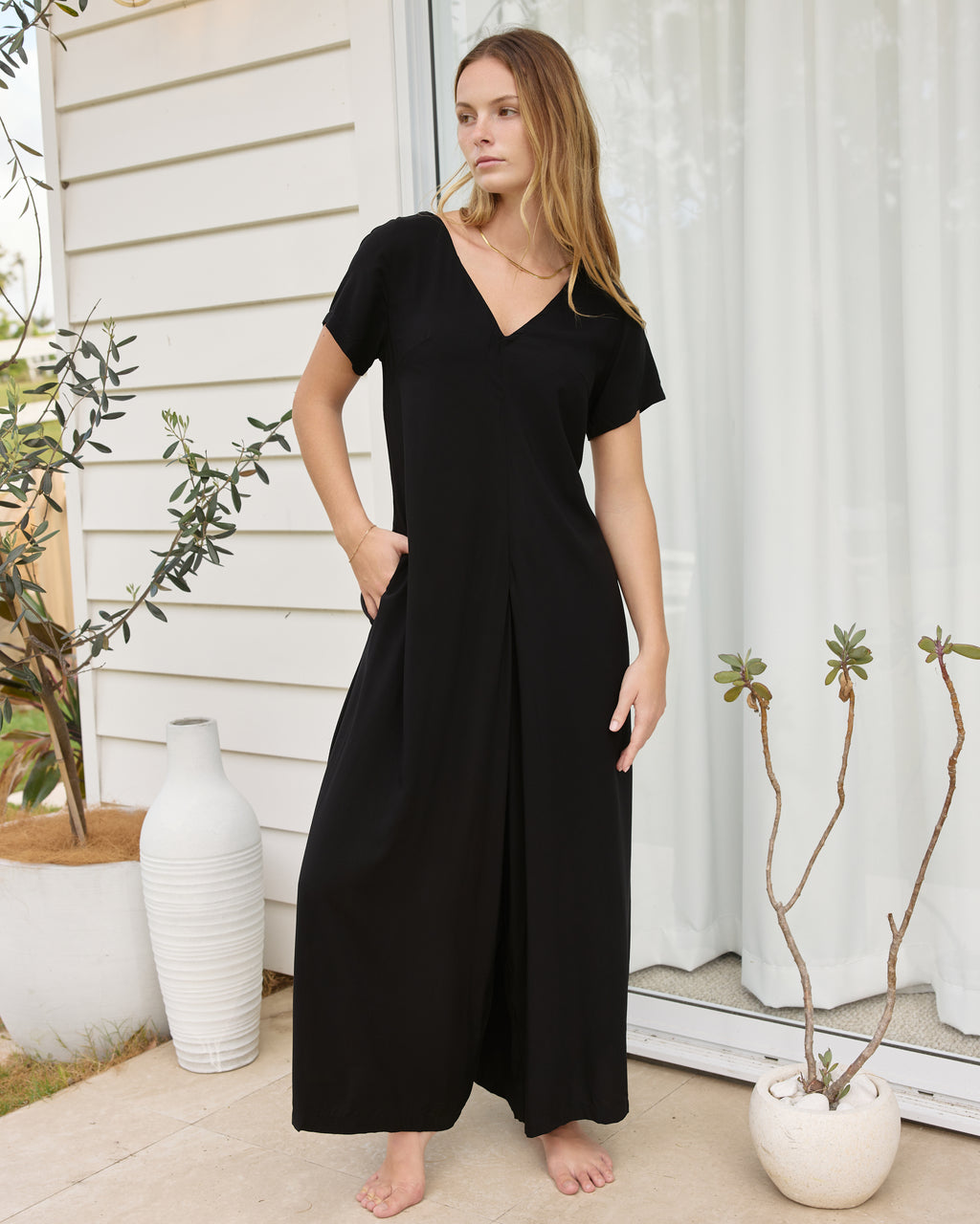 HARLOW JUMPSUIT BLACK