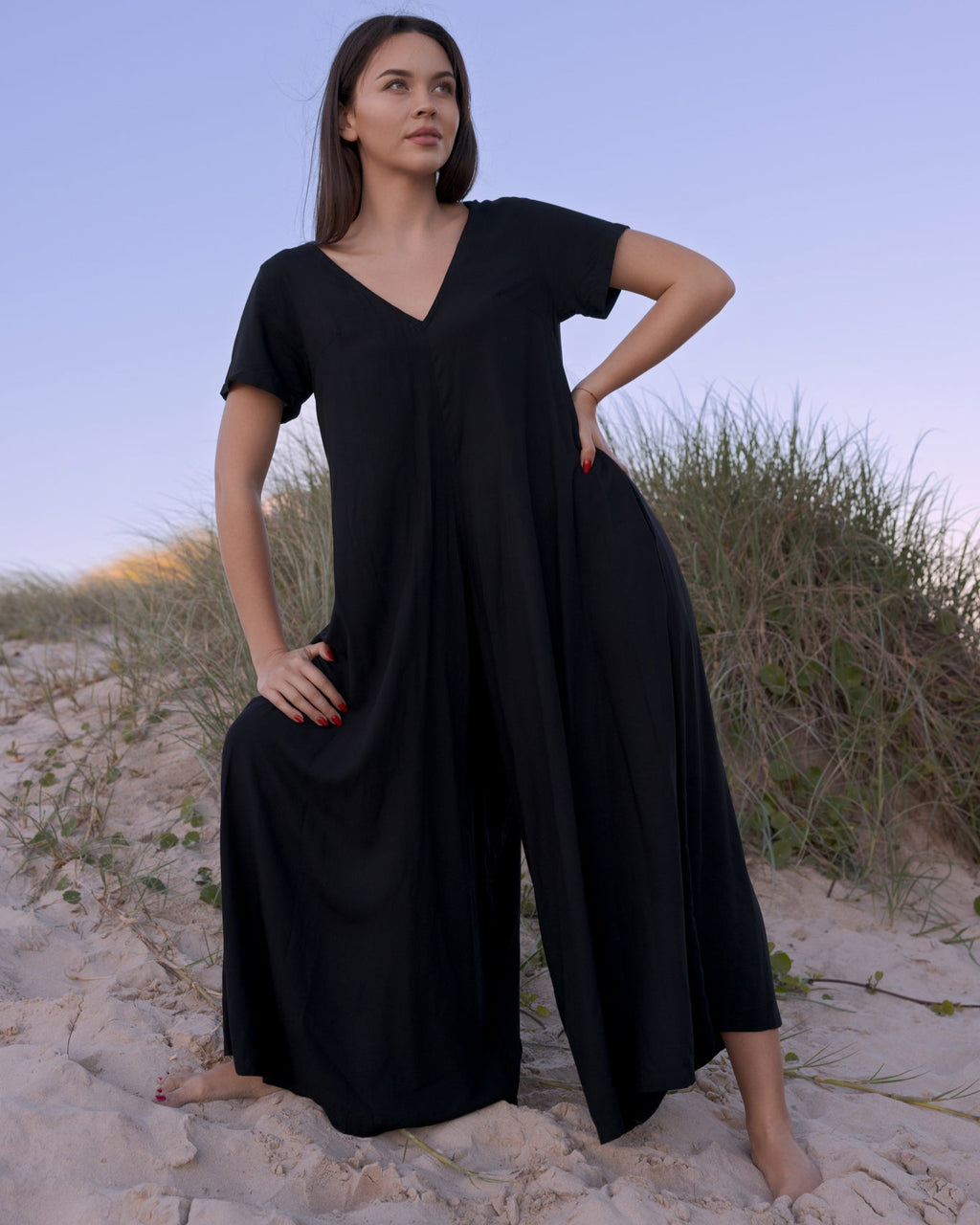 HARLOW JUMPSUIT BLACK